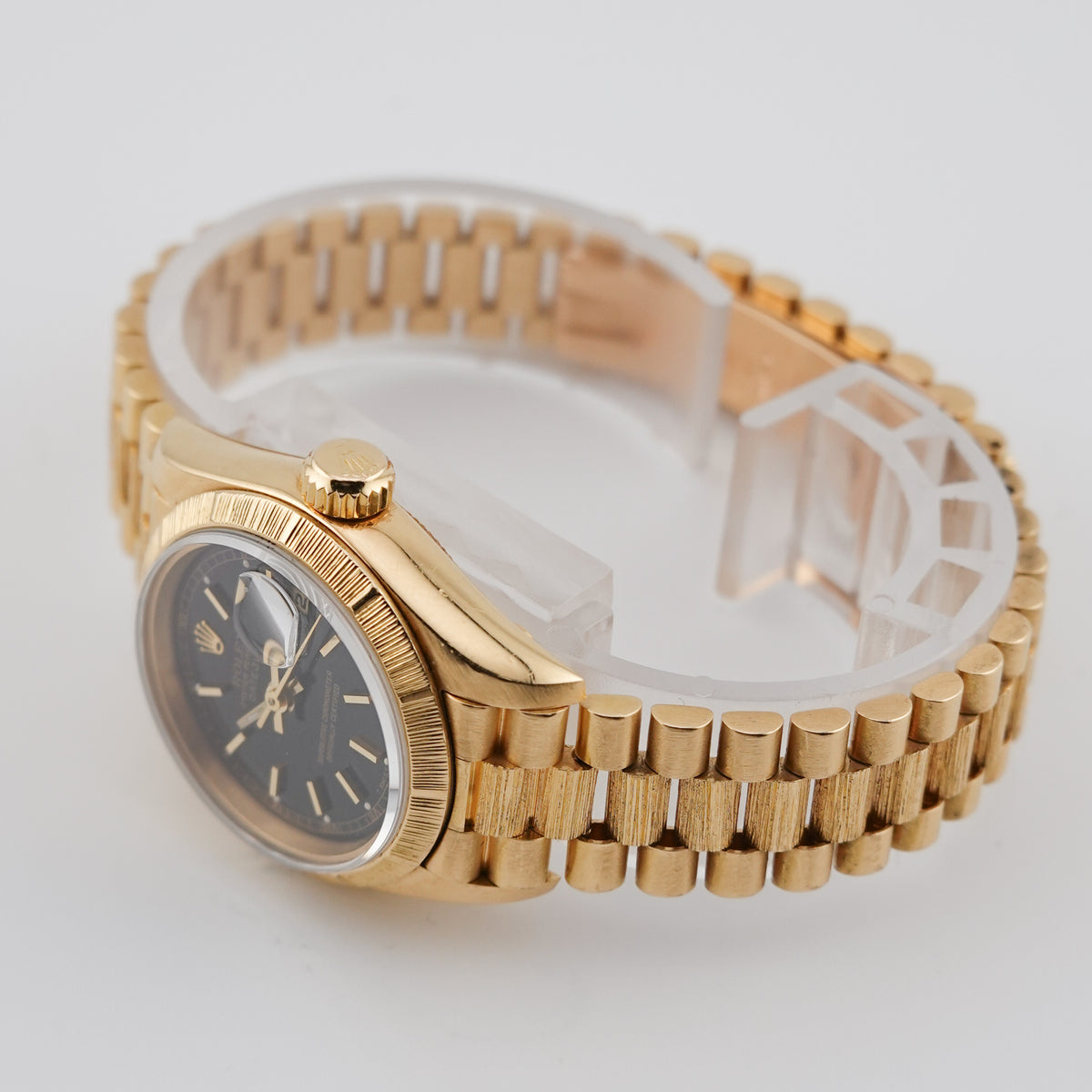 Rolex Lady-Datejust 26 Gelbgold 69278 "Borke"- 1991