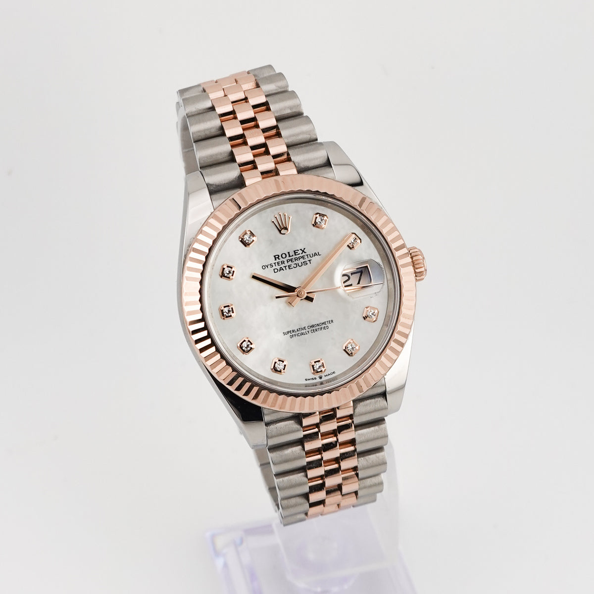 Rolex Datejust 41 "M.O.P. Blatt" Stahl / Roségold 126331  - 2021