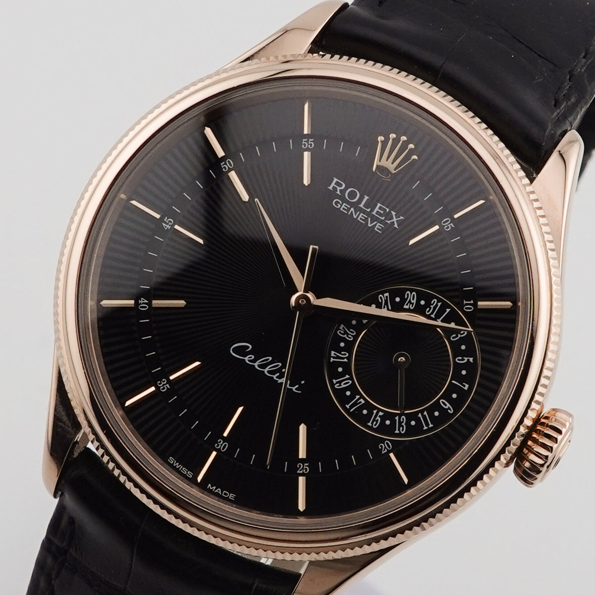 Rolex Cellini Rosegold Date - 50515