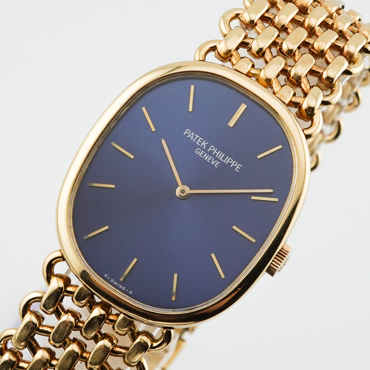 Patek Philippe Ellipse Gelbgold 3848/1 - 1984 Extrakt from Archive