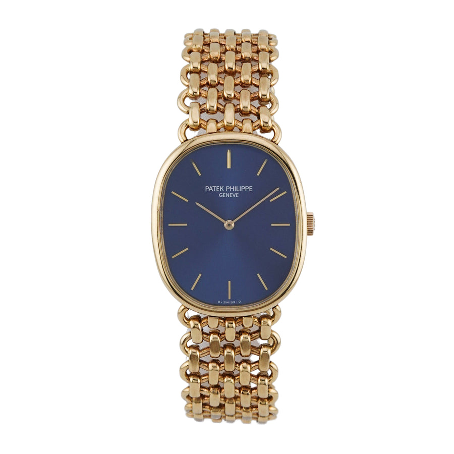Patek Philippe Ellipse Gelbgold 3848/1 - 1984 Extrakt from Archive