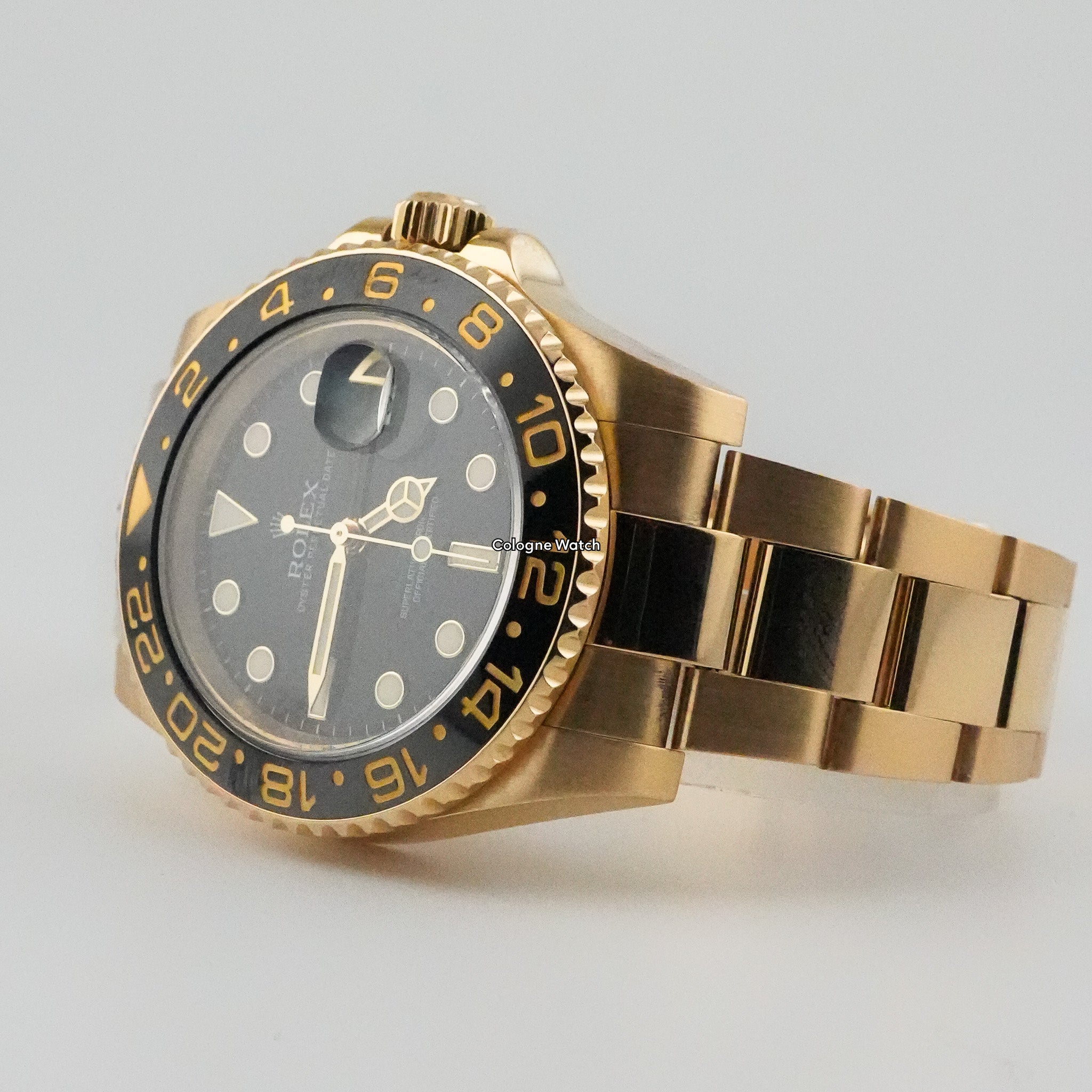 Rolex GMT Master 2 Gelbgold - 116718LN - 2016