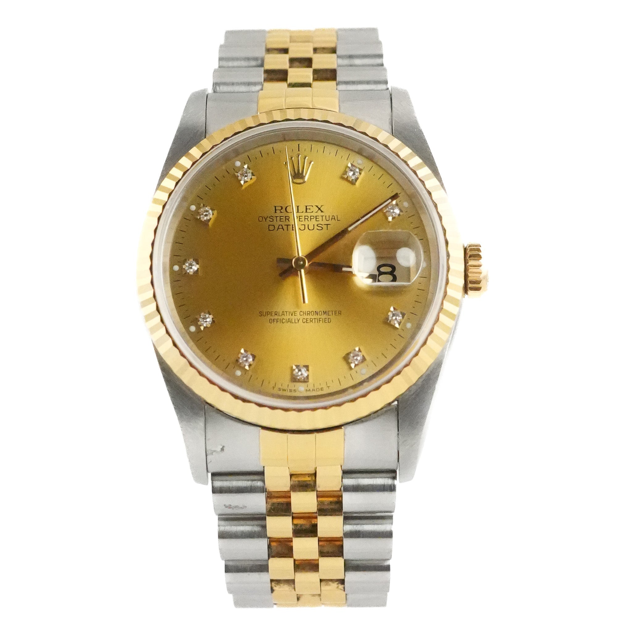 Rolex Datejust 36mm Stahl / Gelbgold 16233 - 1993