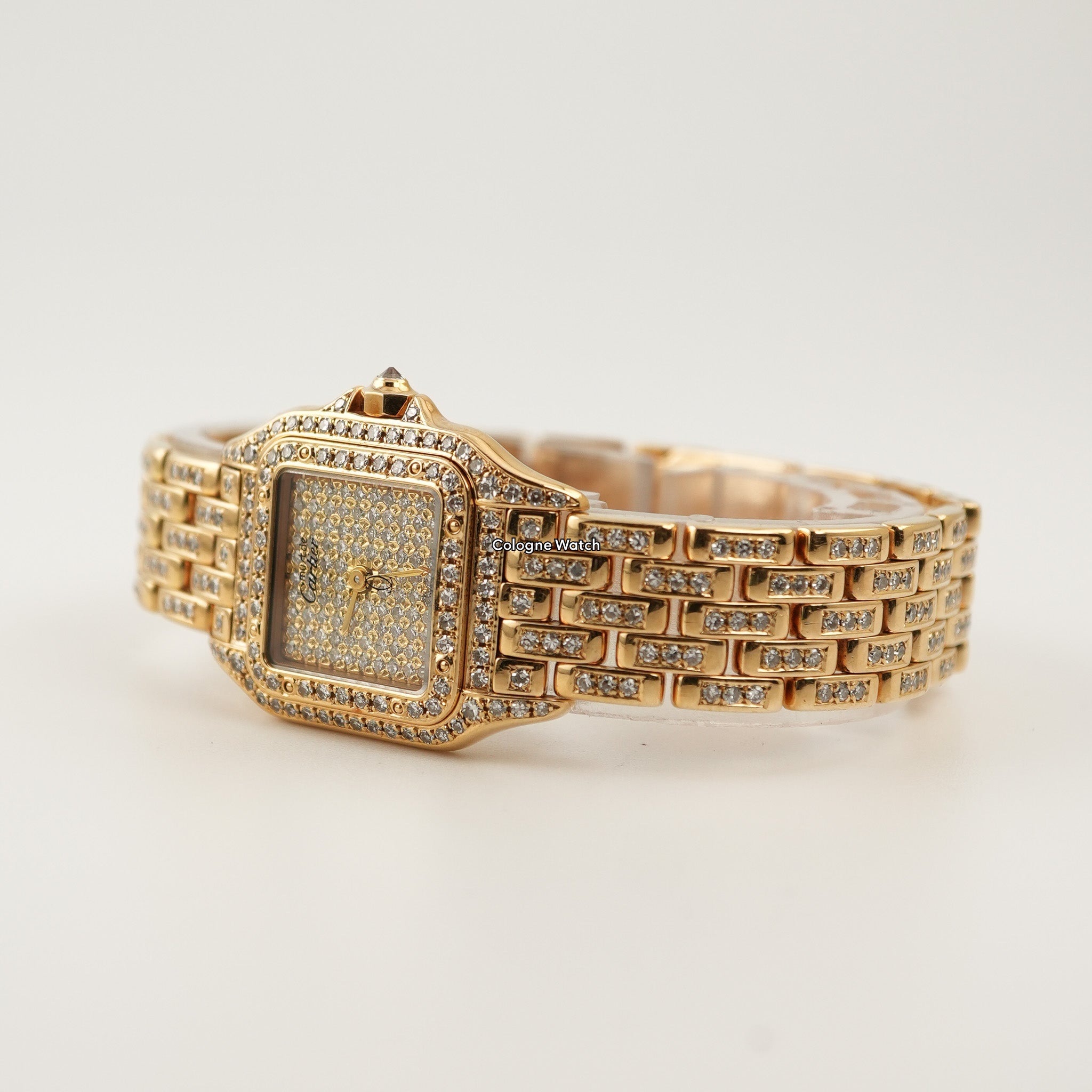 Cartier Panthère Gelbgold Lady Factory Diamonds