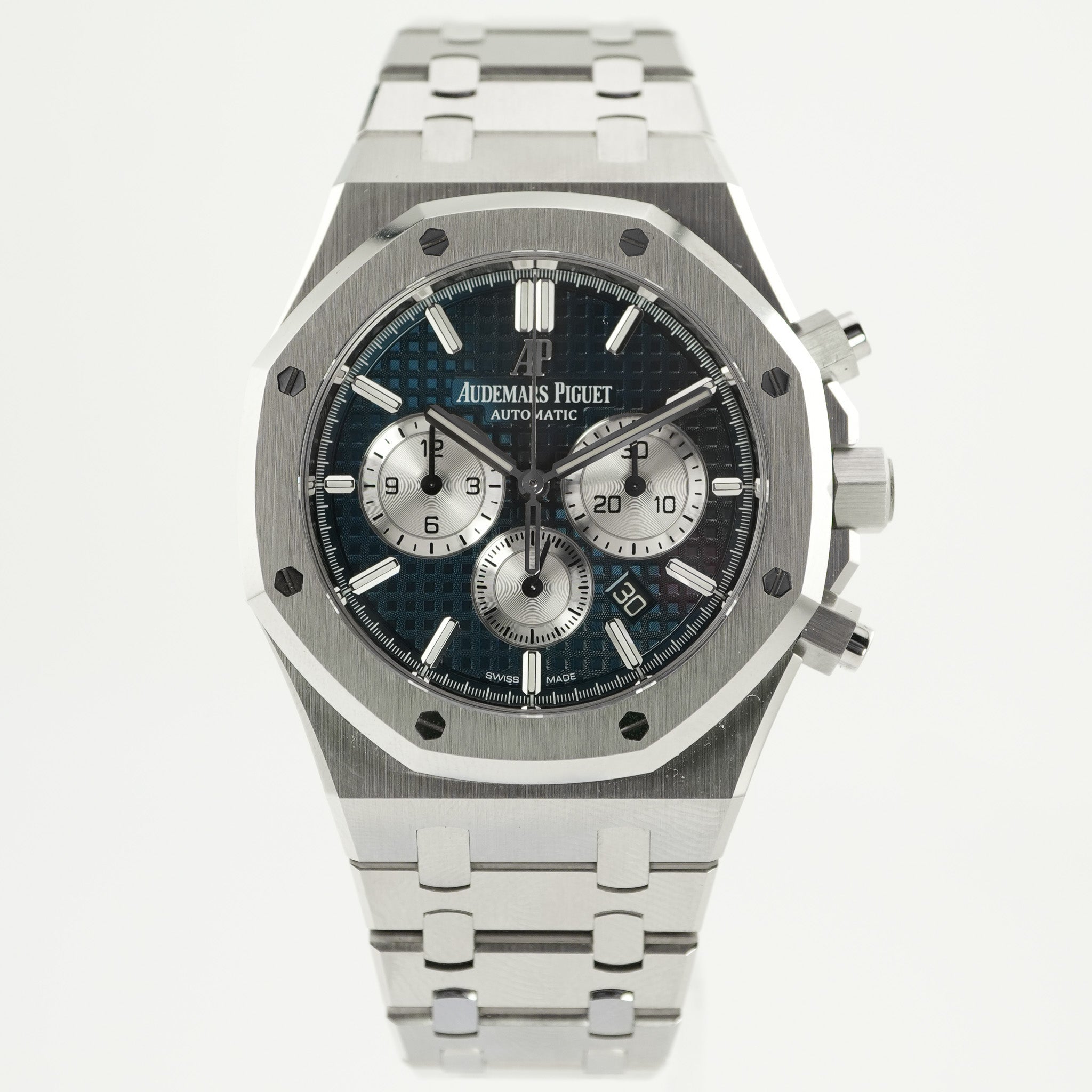 Audemars Piguet Royal Oak Chronograph blue dial  26331ST.OO.1220ST.01 - 2021 ungetragen