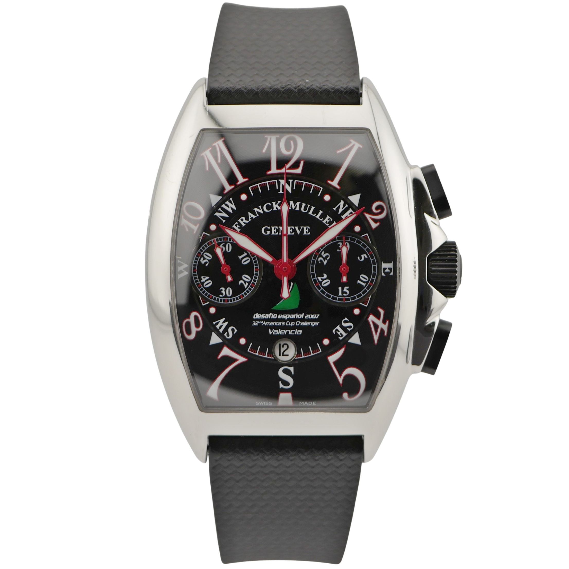 Franck Muller Mariner Master of Complications America's Cup Valencia Steel 8080 CC AT VAL - 2008 
