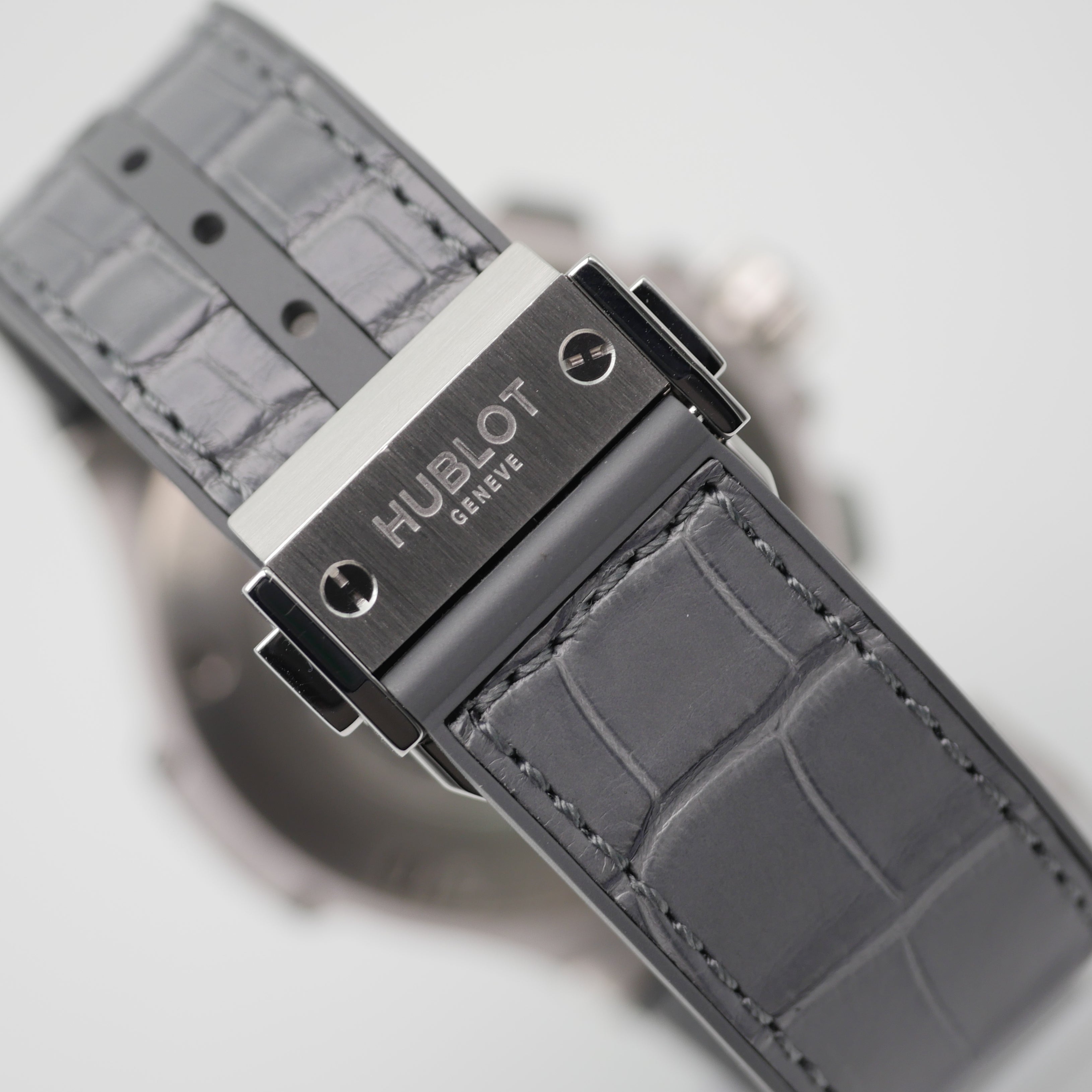 Hublot Big Bang "Earl Grey" Stahl 342.ST.5010.LR.1104 - 2012 ( Hublot serviced 2023 )