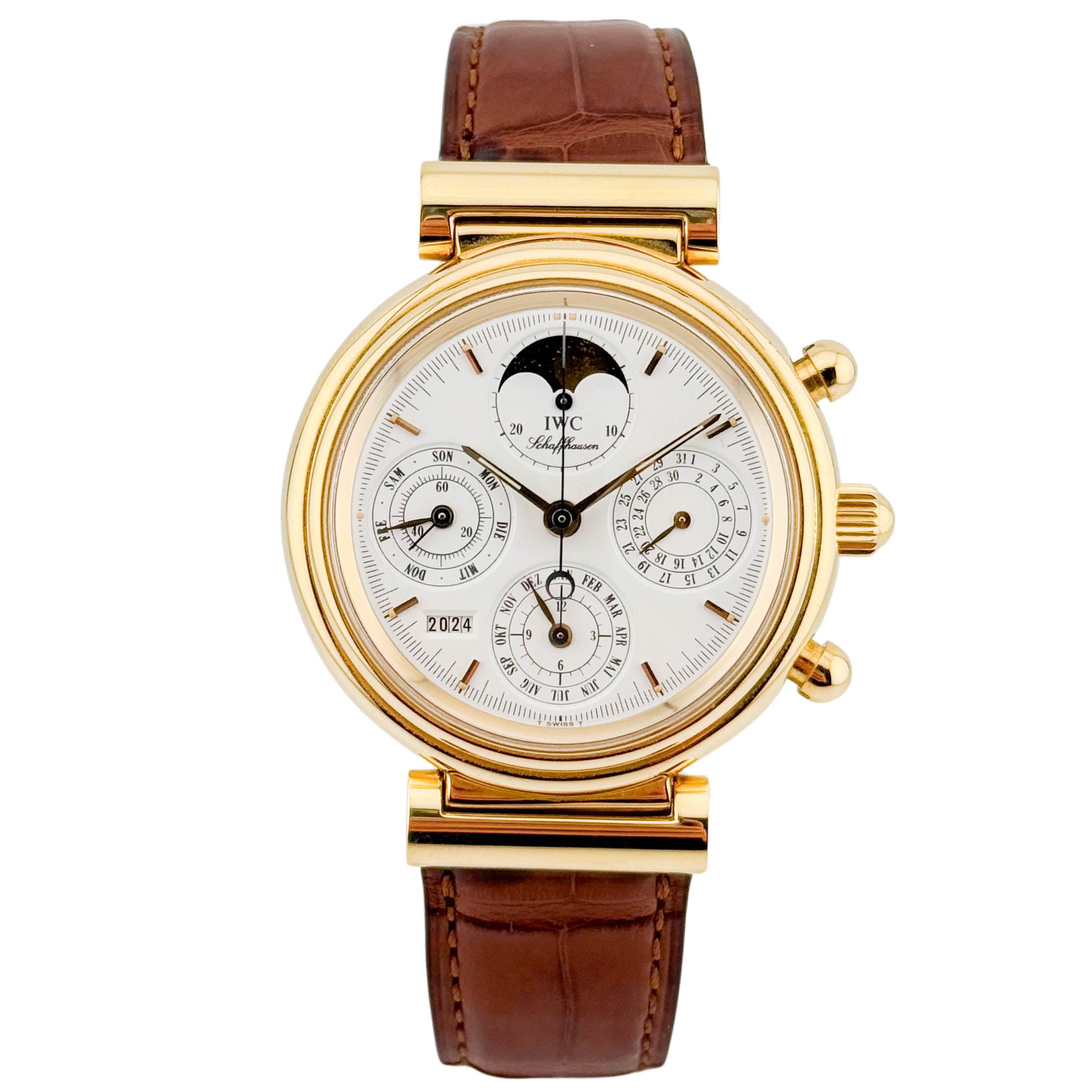 IWC Da Vinci Perpetual Calendar Gold IW3750 - 2000 