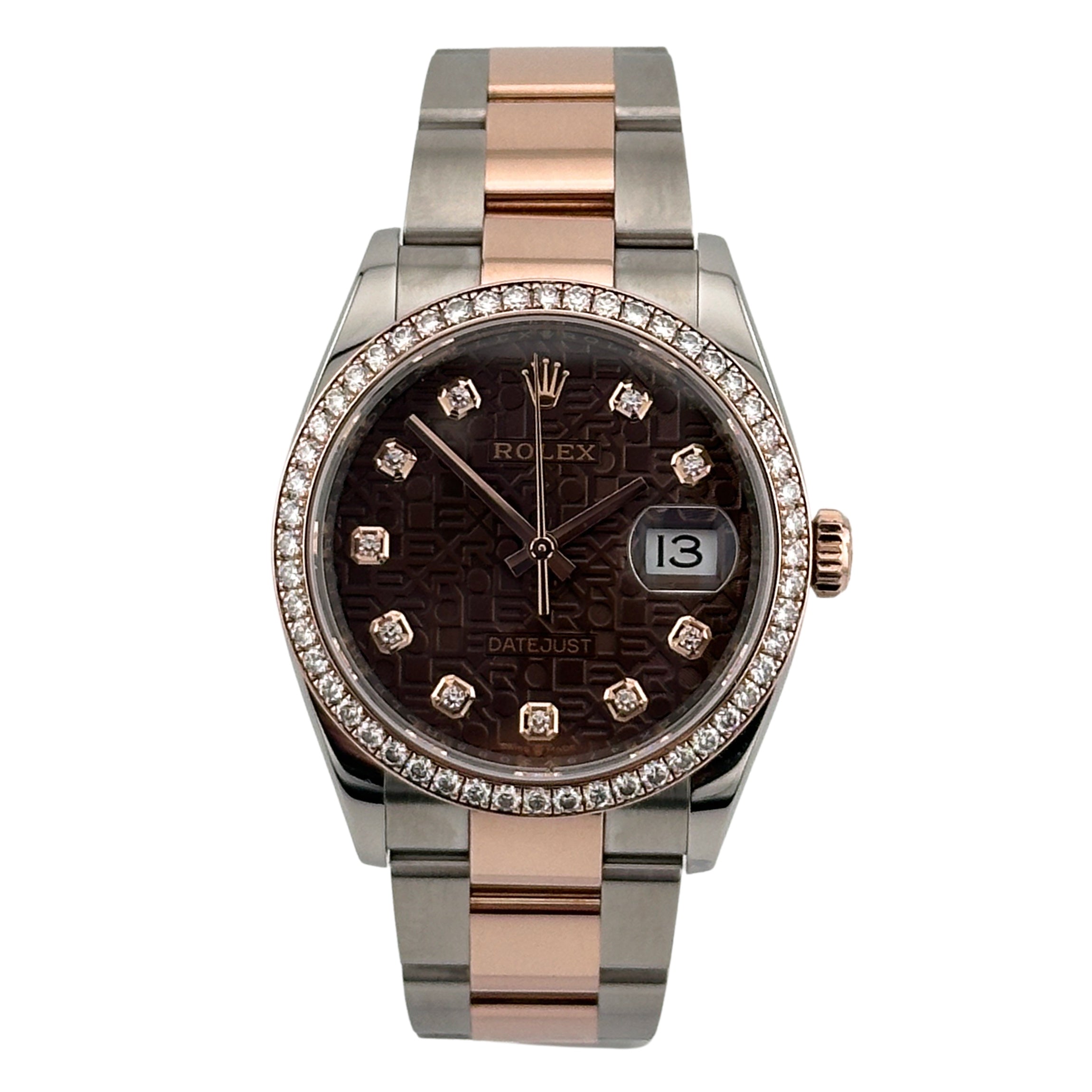 Rolex Datejust 36 Steel/Rose Gold Factory Setting 126281RBR- 2020 