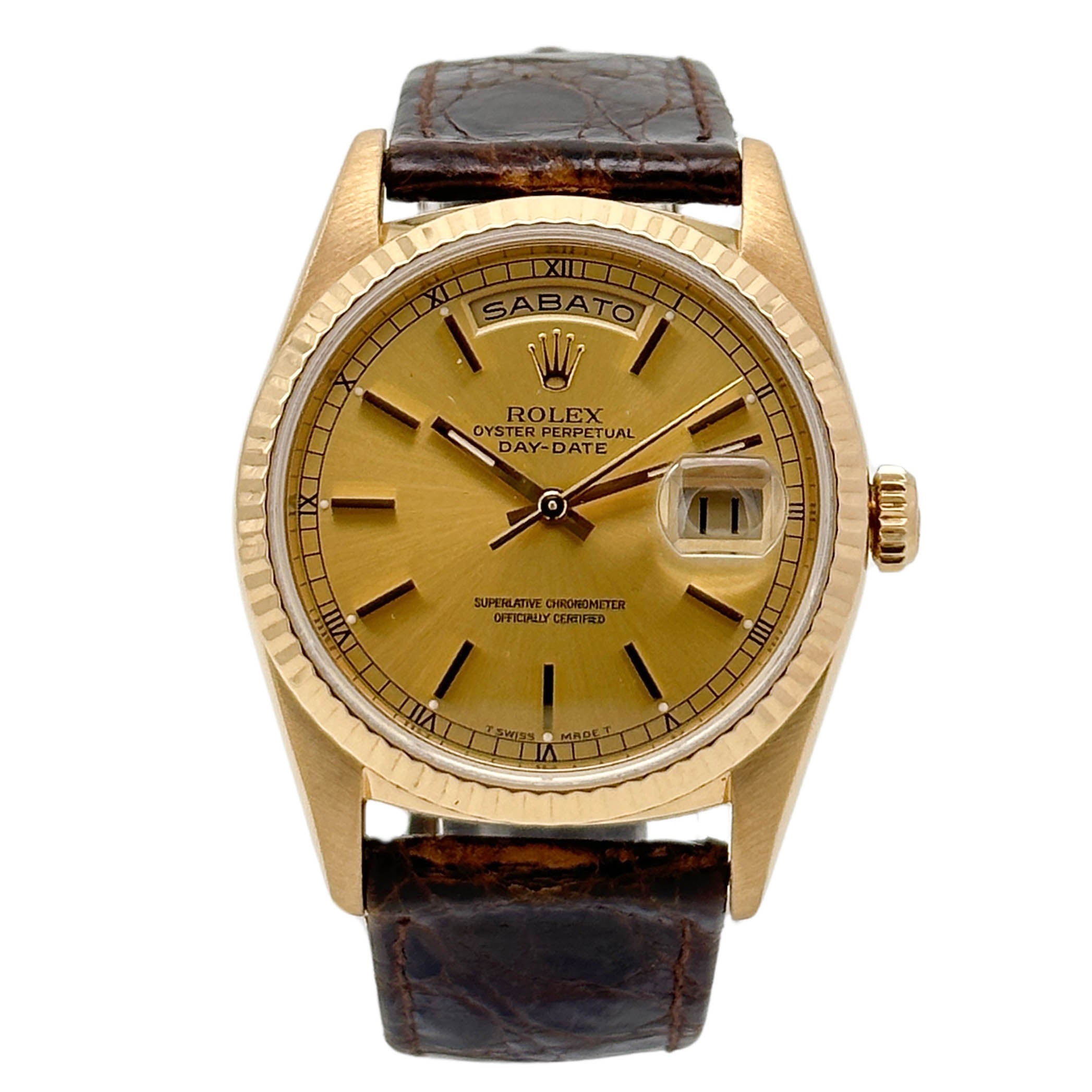 Rolex Day Date 36 Gelbgold 18238
