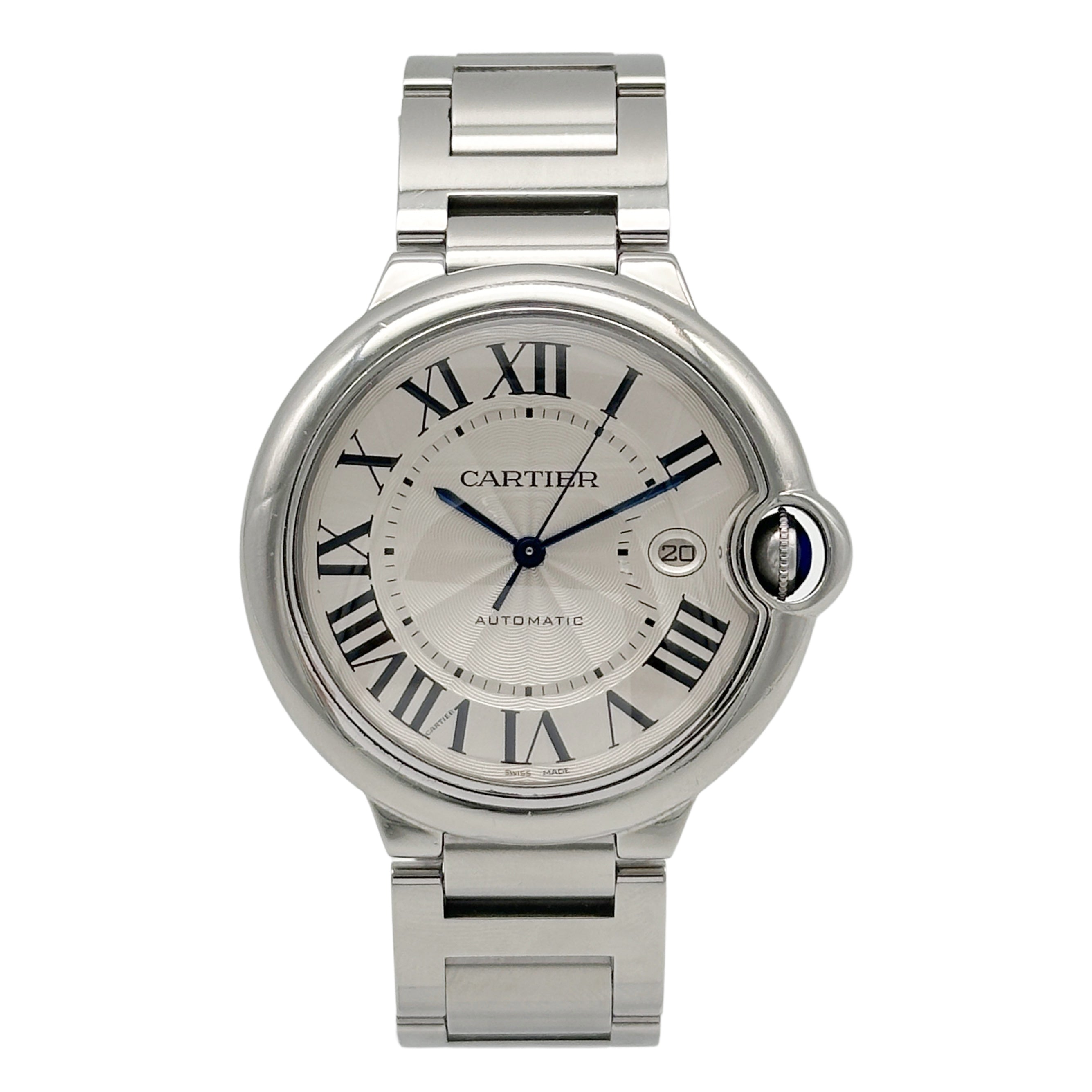Cartier Balloon Blue Steel 3001 