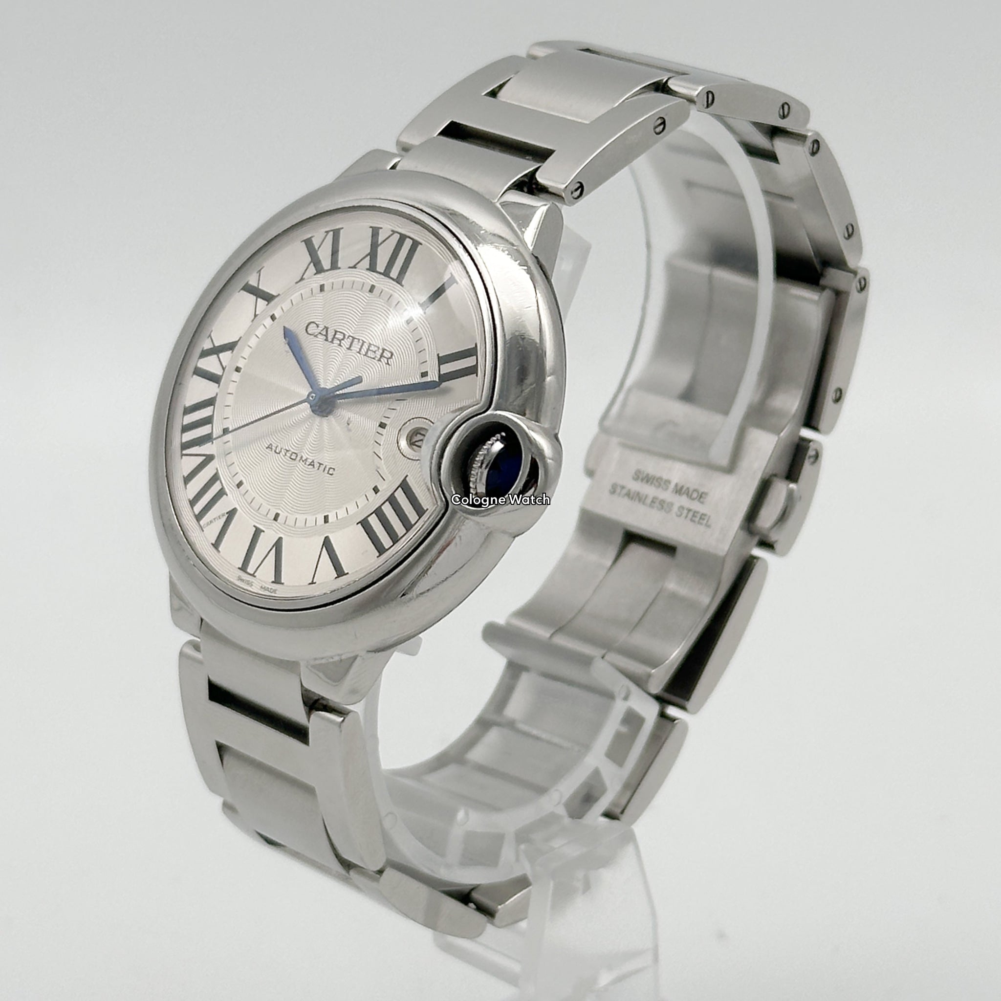 Cartier Balloon Blue Steel 3001 