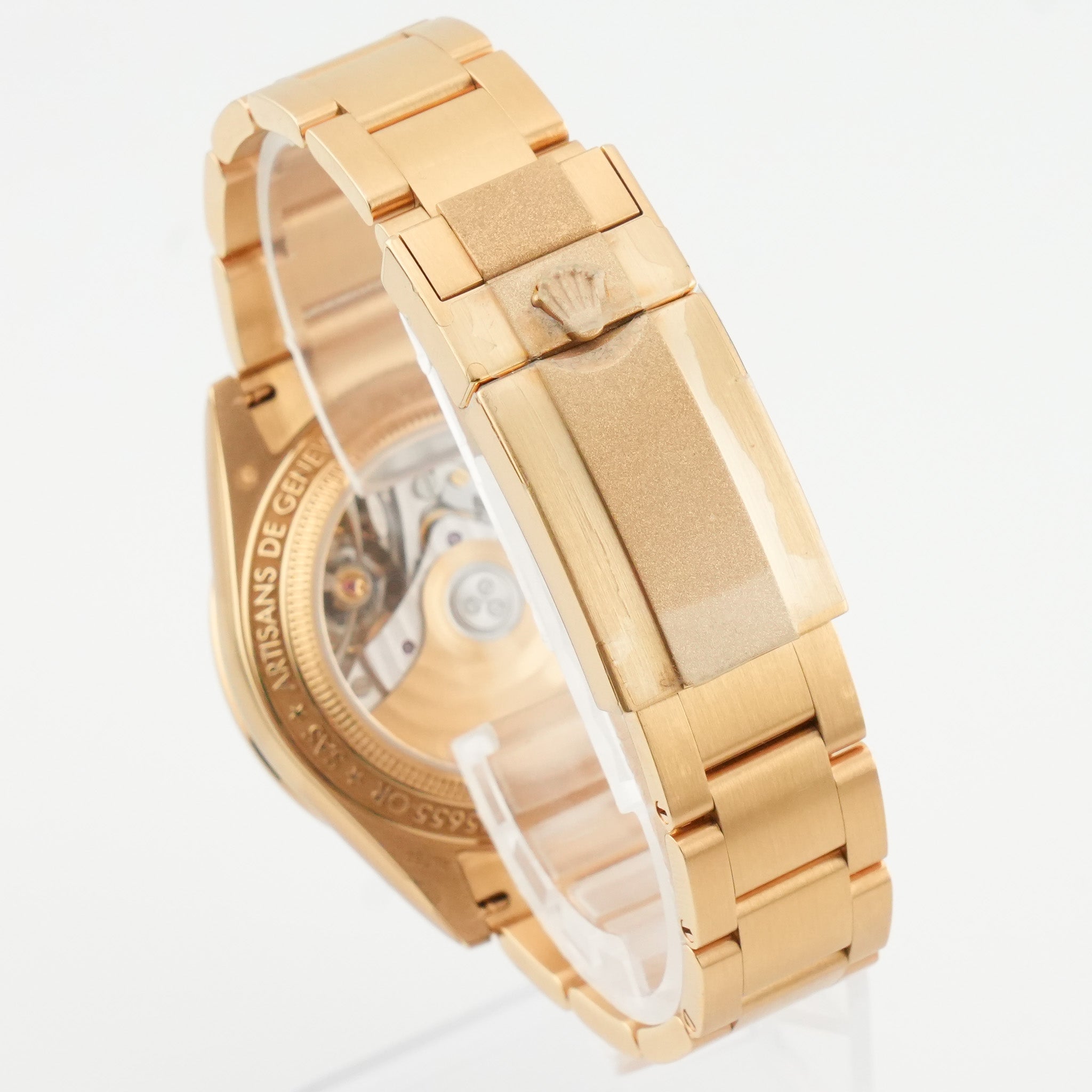 Rolex Daytona Yellow Gold Green Artisans de Geneve "Honey Green Challenge" yellow gold