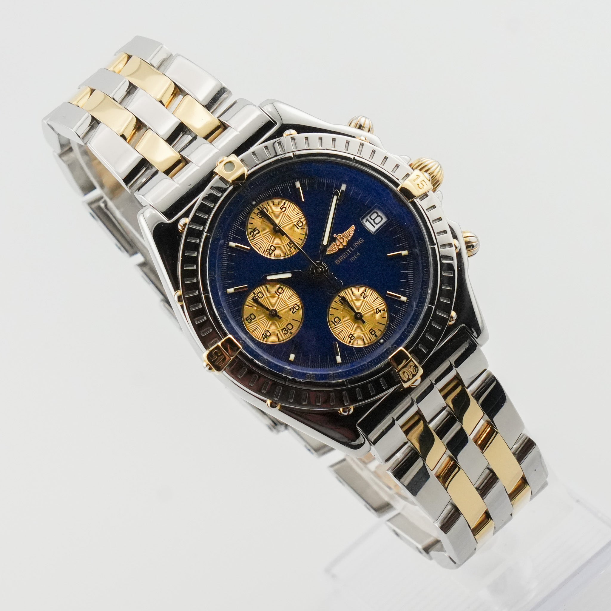 Breitling Chronomat Stahl/Gold - B13050