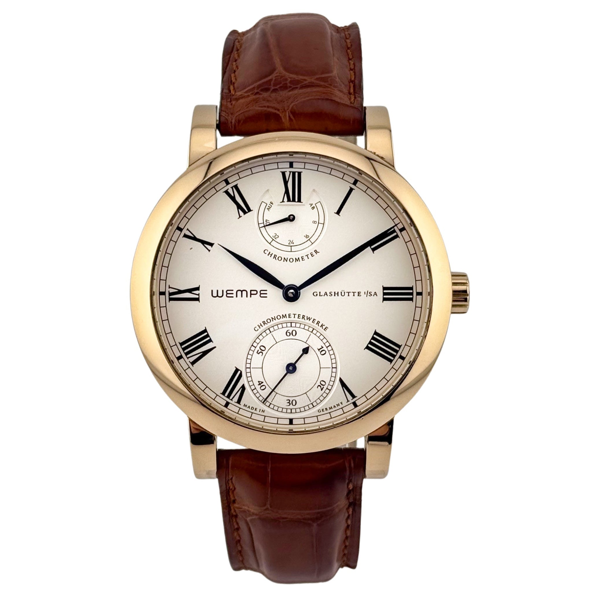 Wempe Glashütte Chronometerwerke 23802 - 2016 