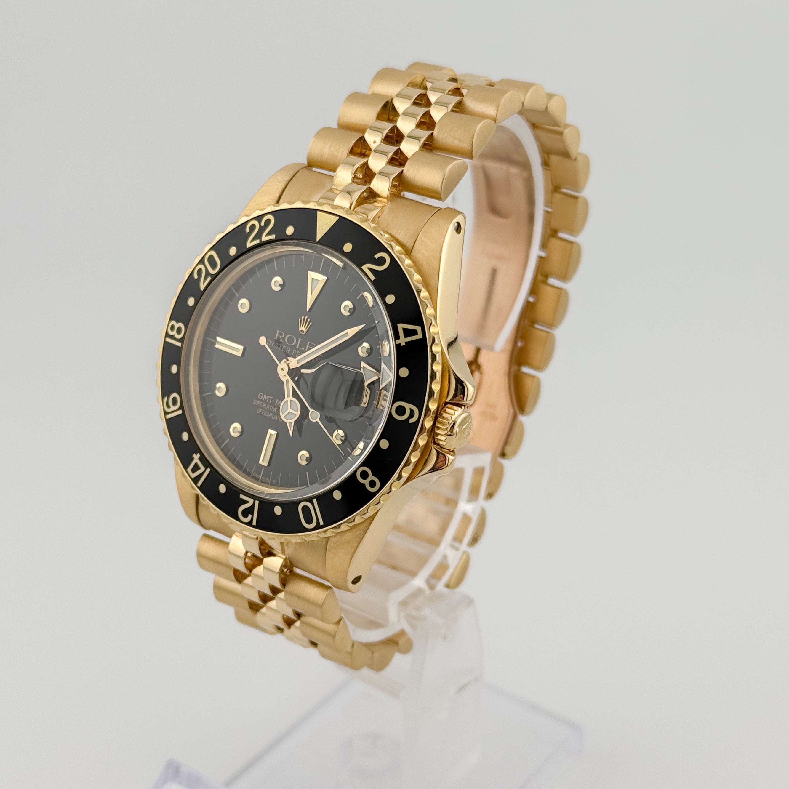 Rolex GMT-Master 1675 Gelbgold Nipple Dial