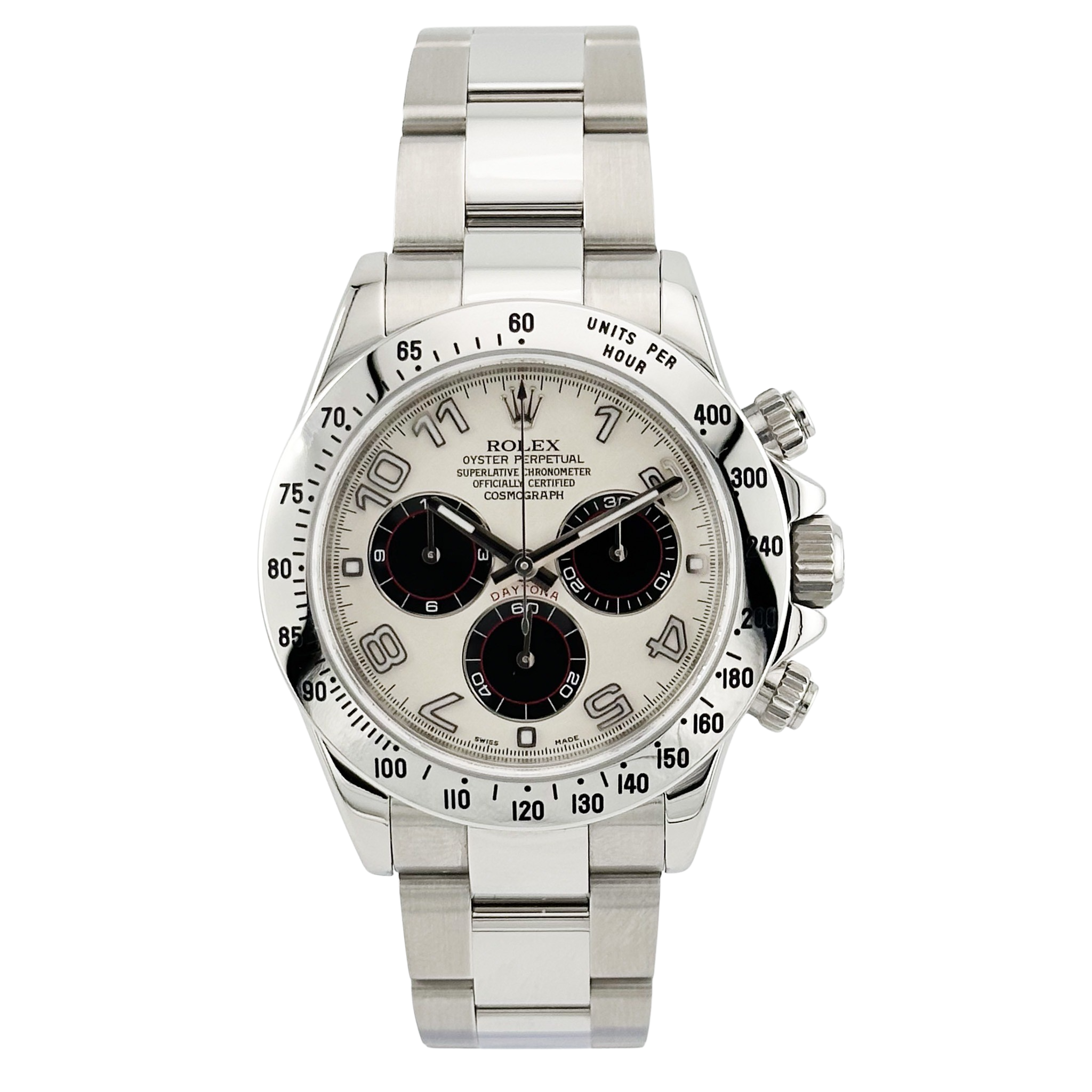 Rolex Daytona Stahl 116520 - 2010 Racing Dial