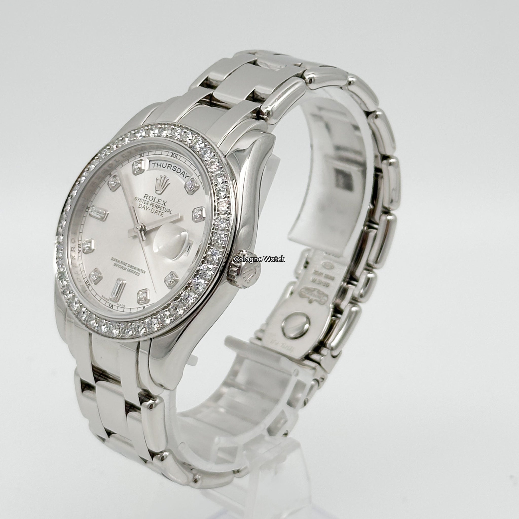 Rolex Day-Date 36 Masterpiece Platin 18946 - 2009