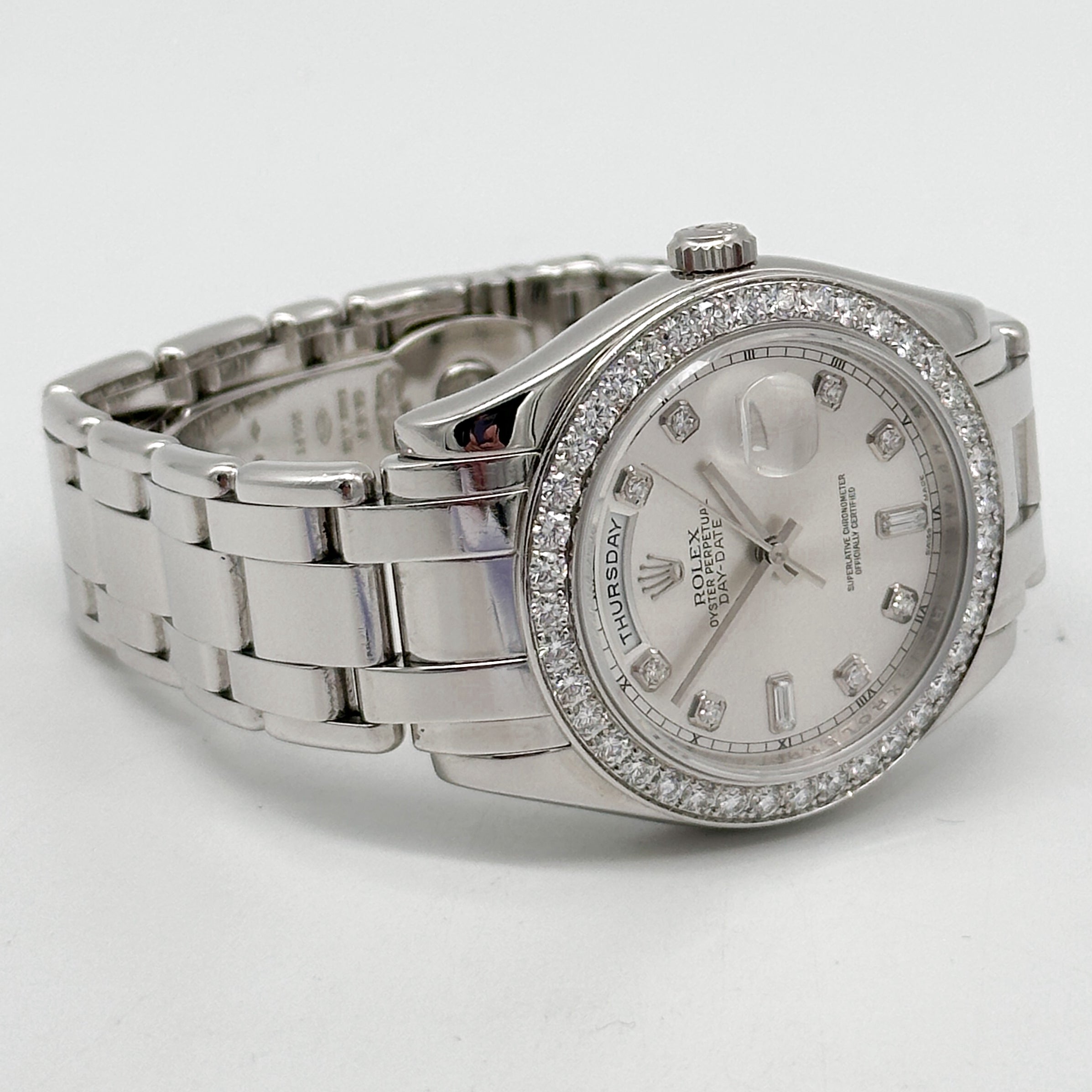 Rolex Day-Date 36 Masterpiece Platin 18946 - 2009