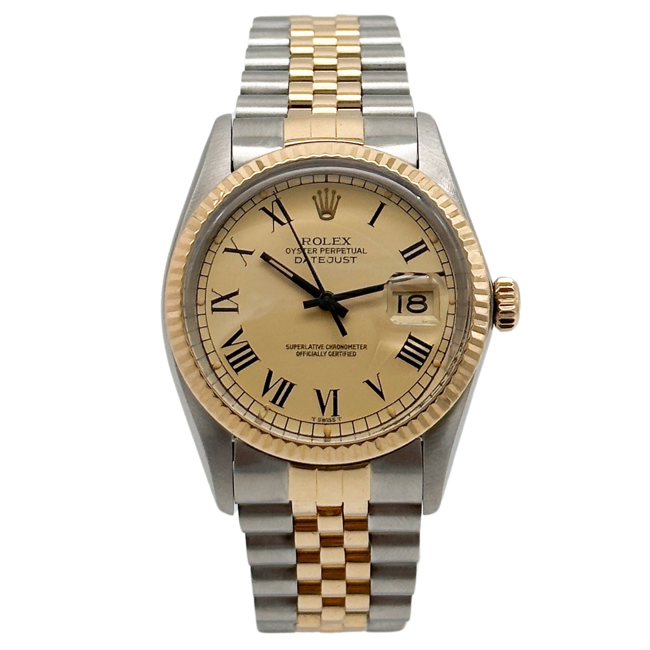 Rolex Datejust 36 Stahl/Gelbgold 16013
