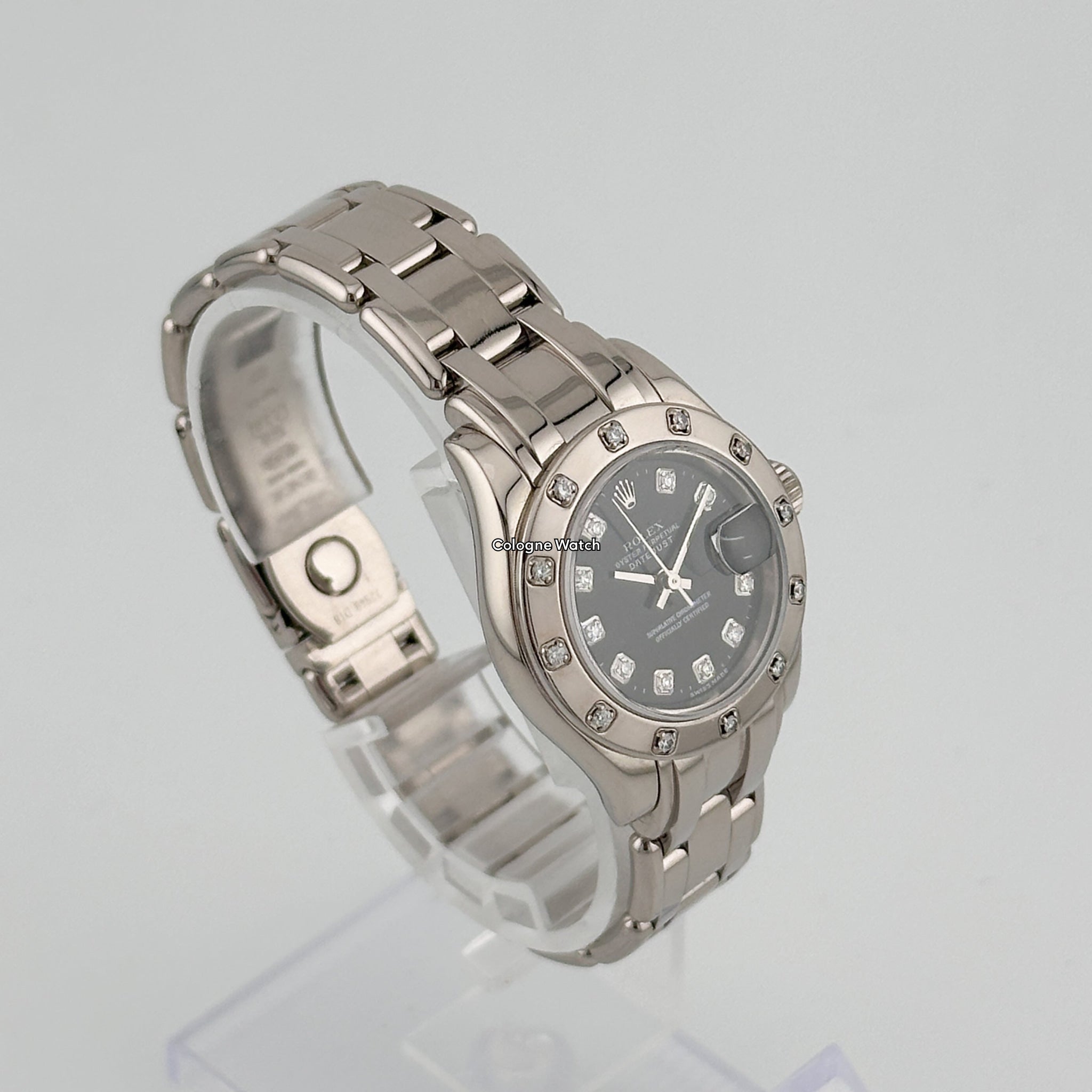 Rolex Lady-Datejust Pearlmaster Weißgold 80319 - 2002