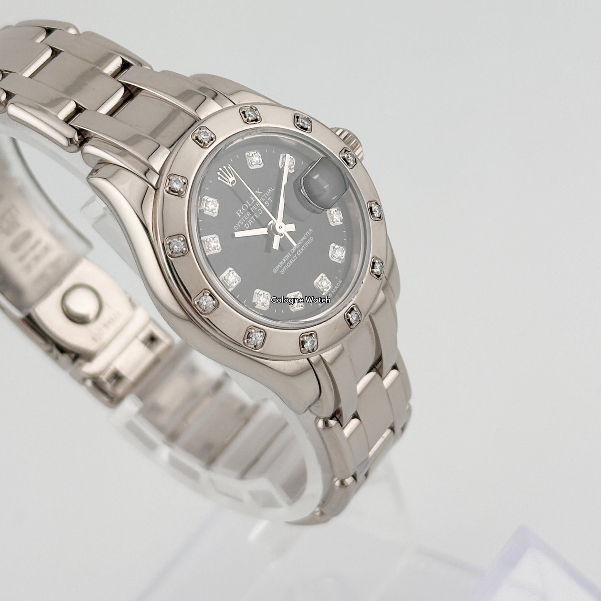 Rolex Lady-Datejust Pearlmaster Weißgold 80319 - 2002