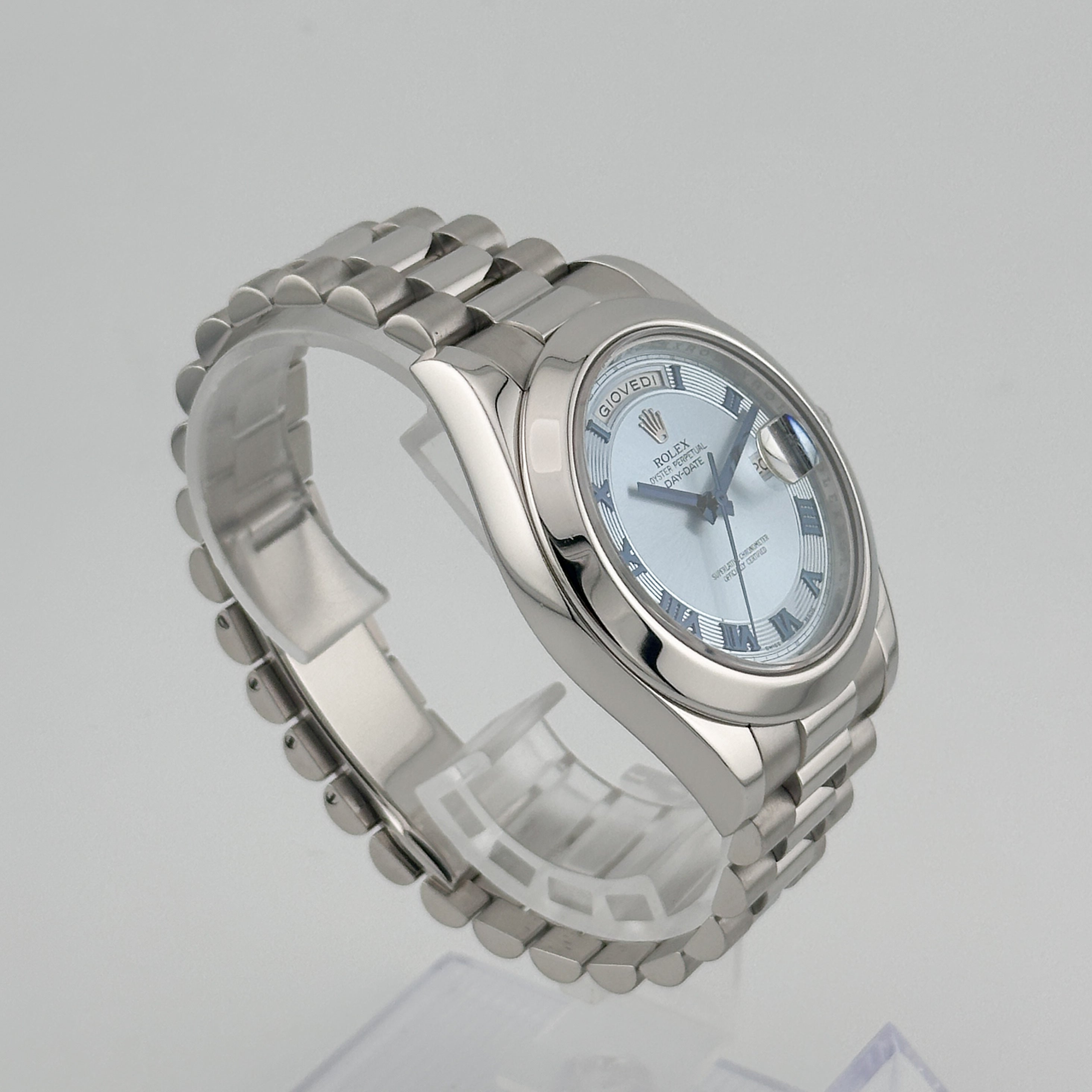 Rolex Day-Date II Platinum 218206 - 2009 