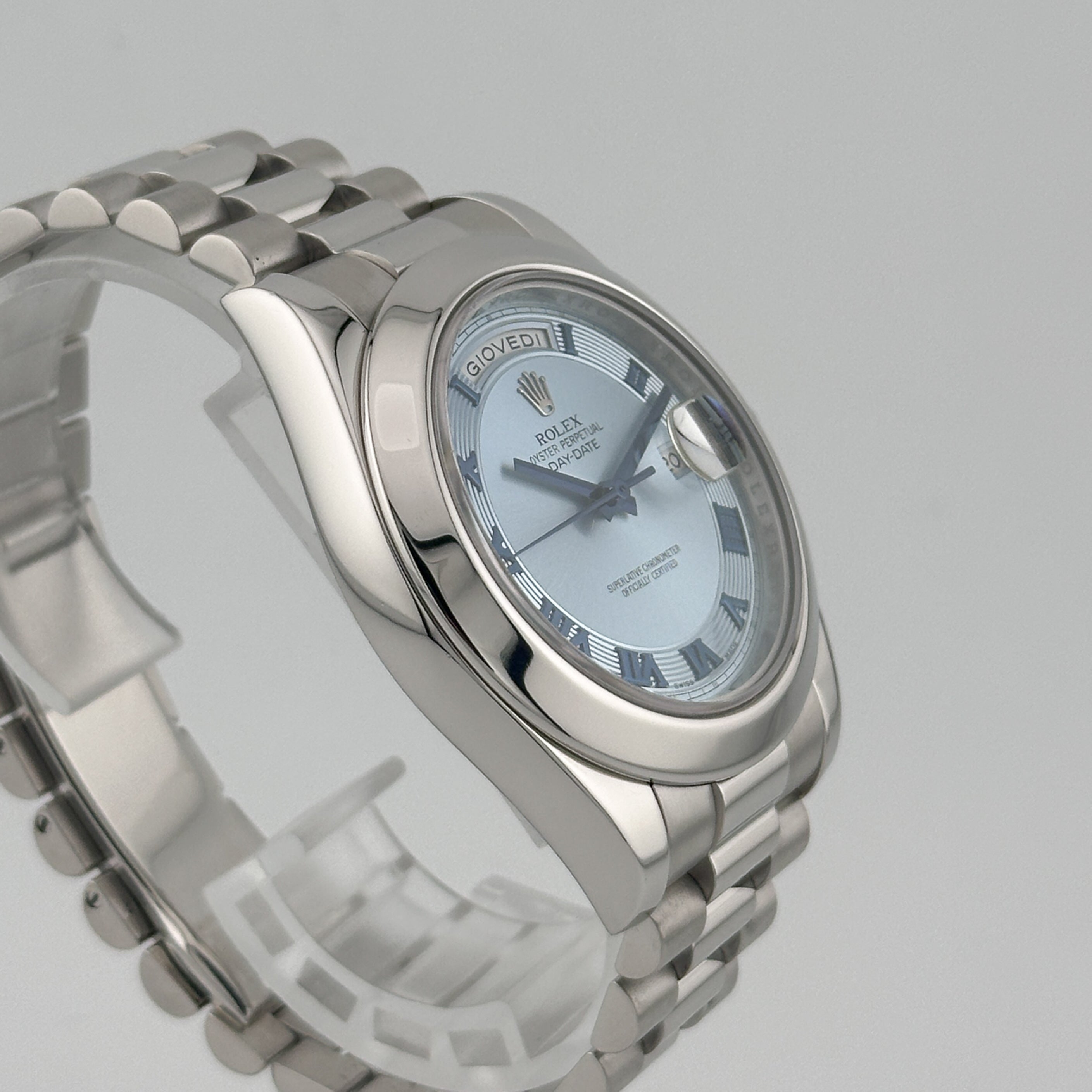 Rolex Day-Date II Platinum 218206 - 2009 