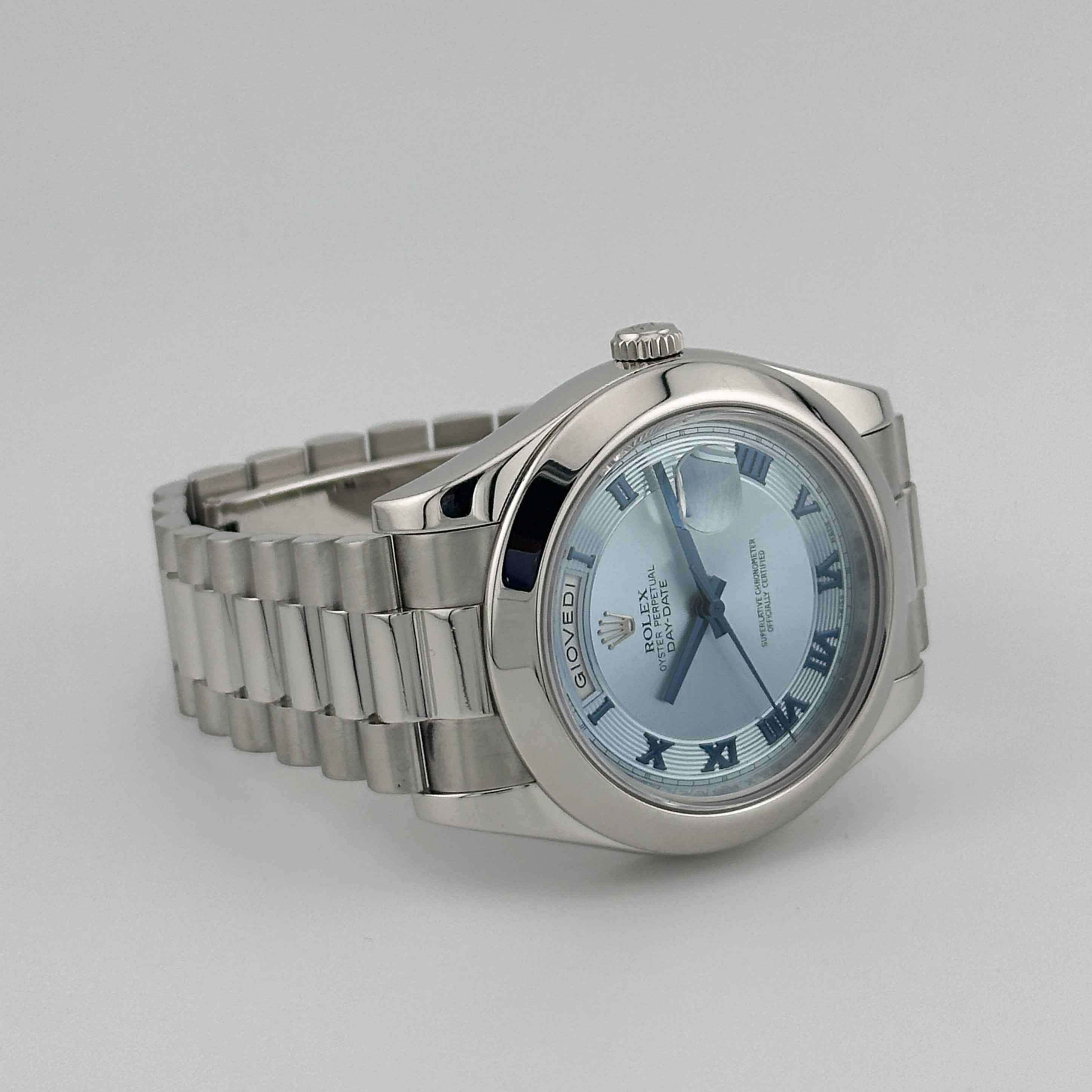 Rolex Day-Date II Platinum 218206 - 2009 