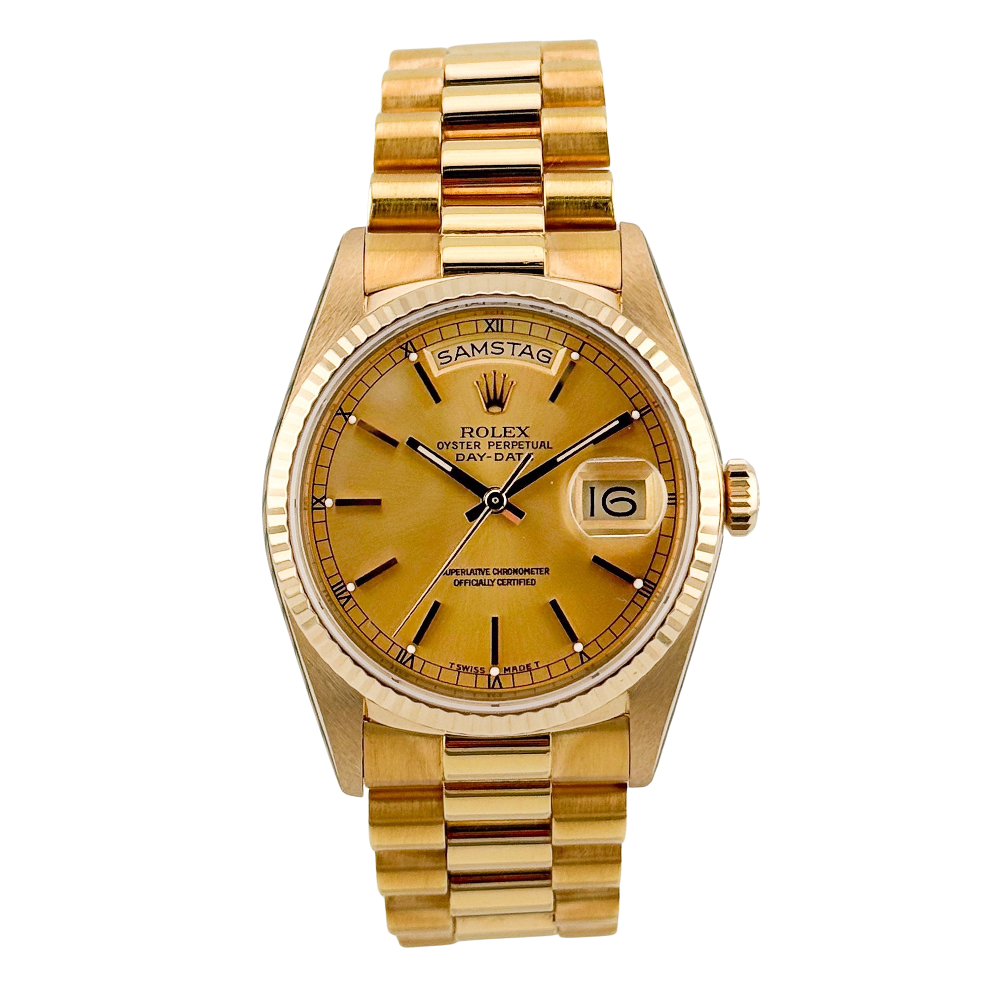 Rolex Day-Date 36 Gelbgold 18038 -1988 ROLEX SERVICE 2026