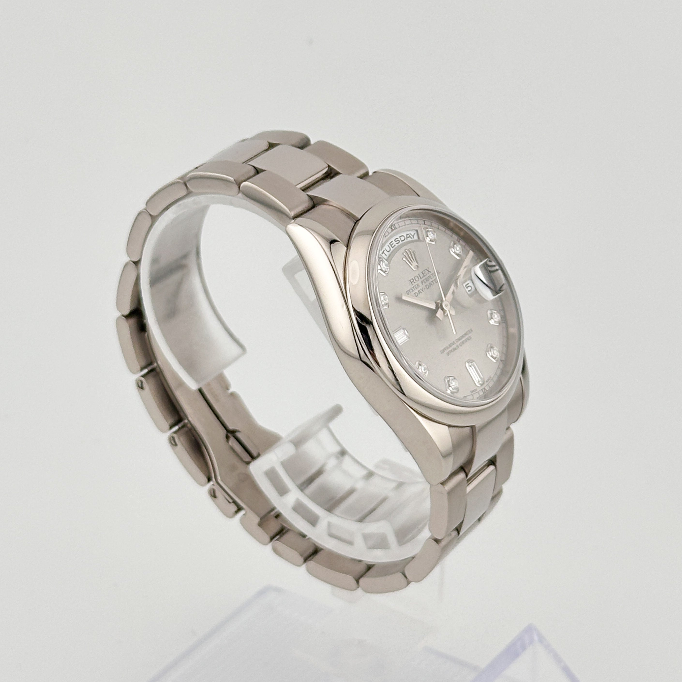 Rolex Day-Date 36 White Gold 118209- 2006 