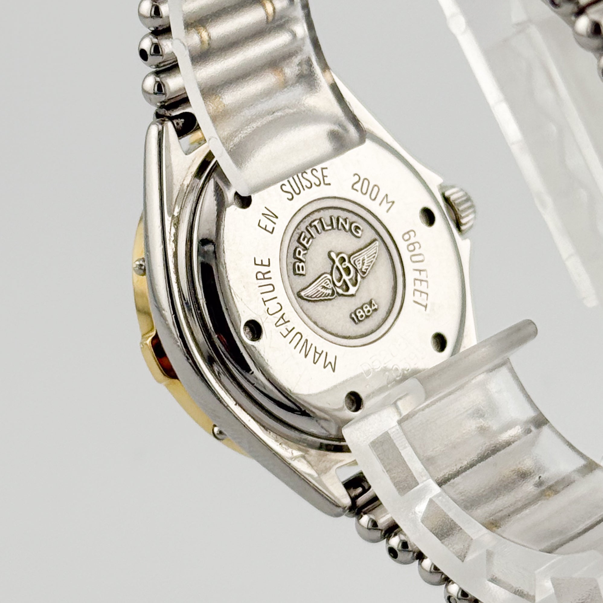 Breitling Lady J Stahl/Gelbgold D52065 - 1995