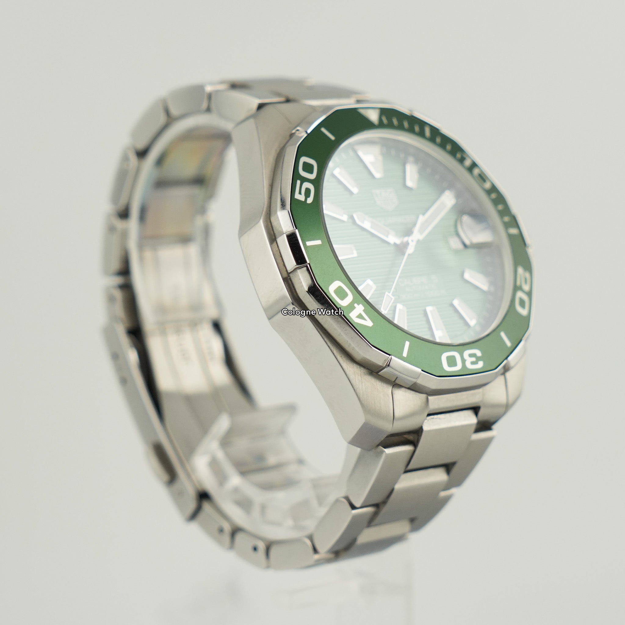 Tag Heuer Aquaracer Stahl Grün WAY201S.BA0927
