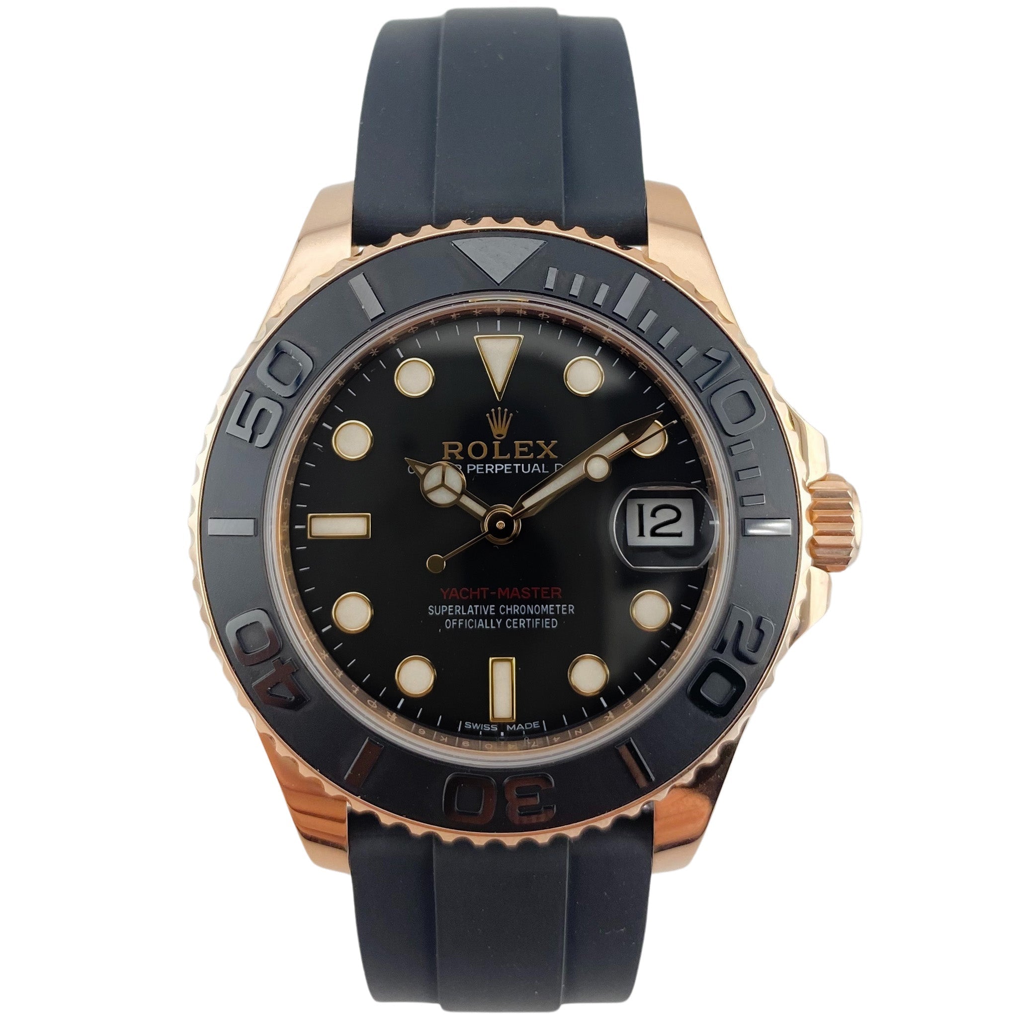 Rolex Yacht-Master 37 Roségold 268655 - 2018