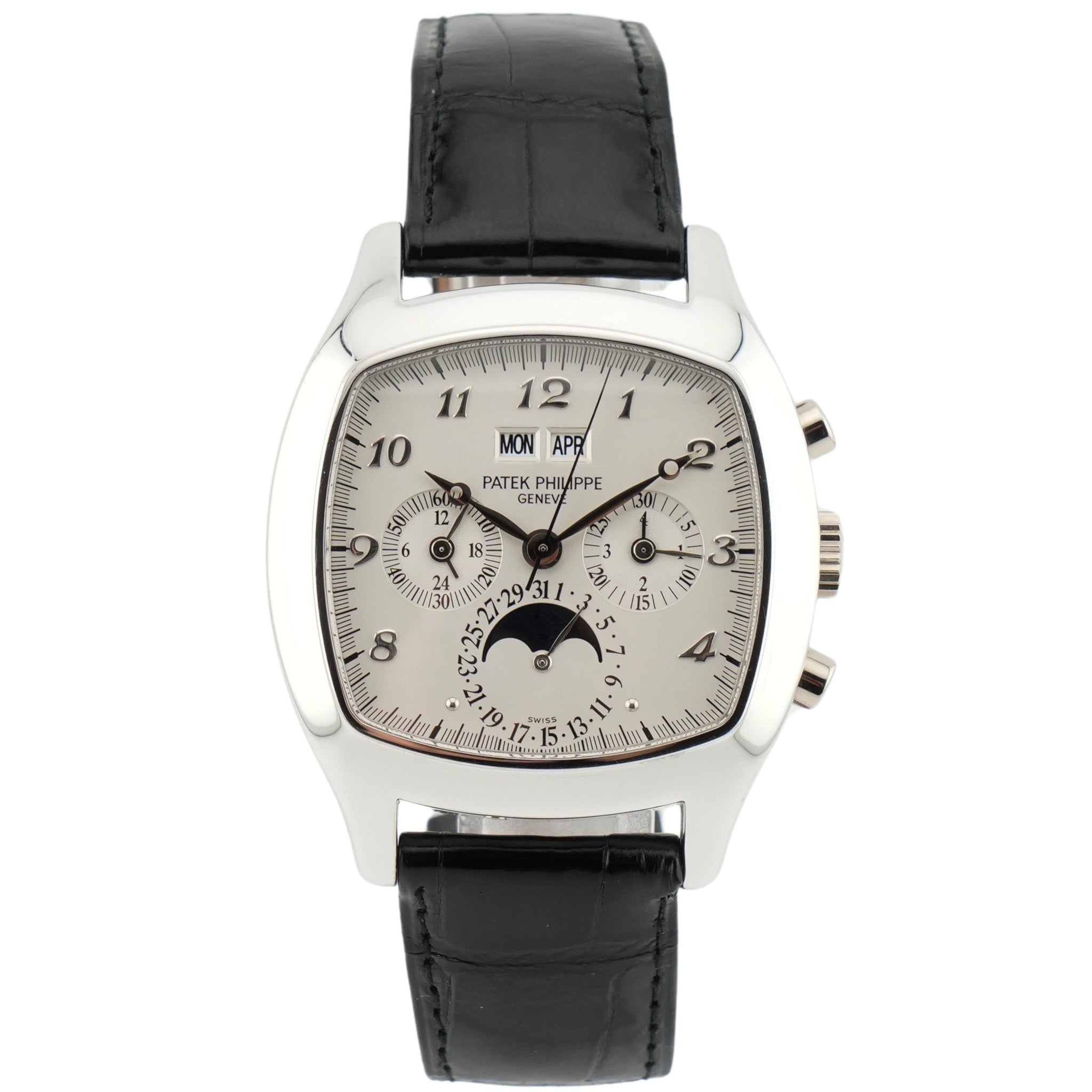 Patek Philippe Perpetual Calendar Weißgold  Chronograph 5020G-013 -