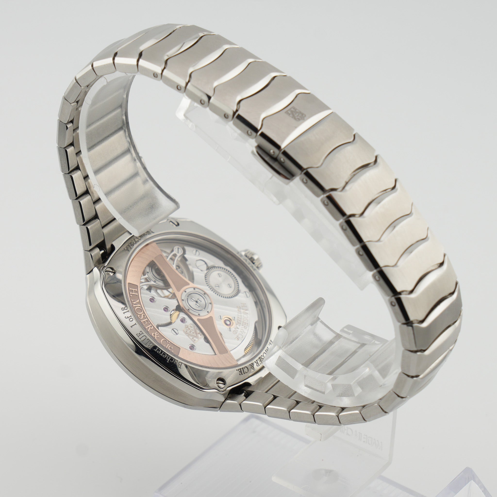 H.Moser & Cie. Streamliner Tourbillon Stahl 6804-1200 - 2025