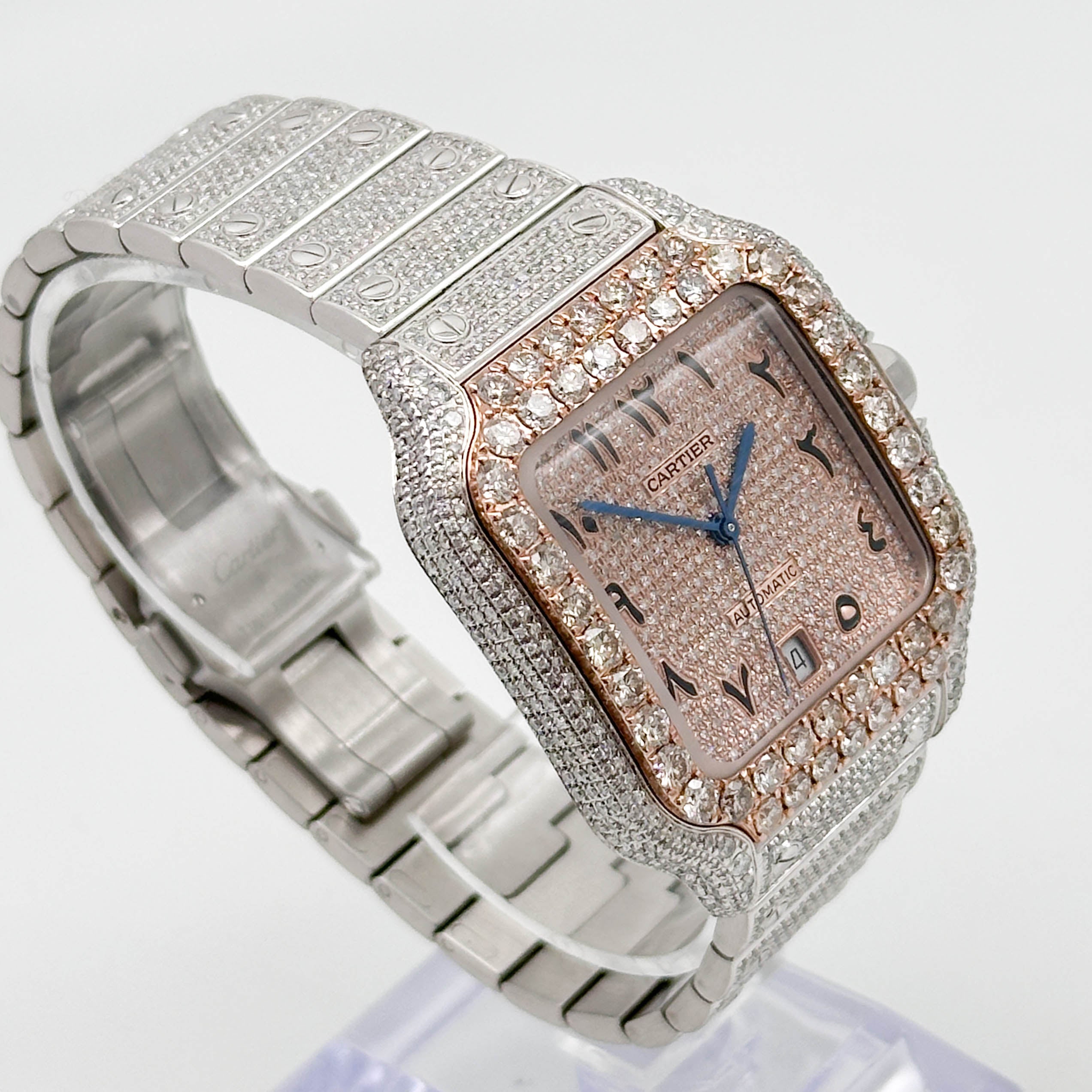 Iced out cartier ring sales