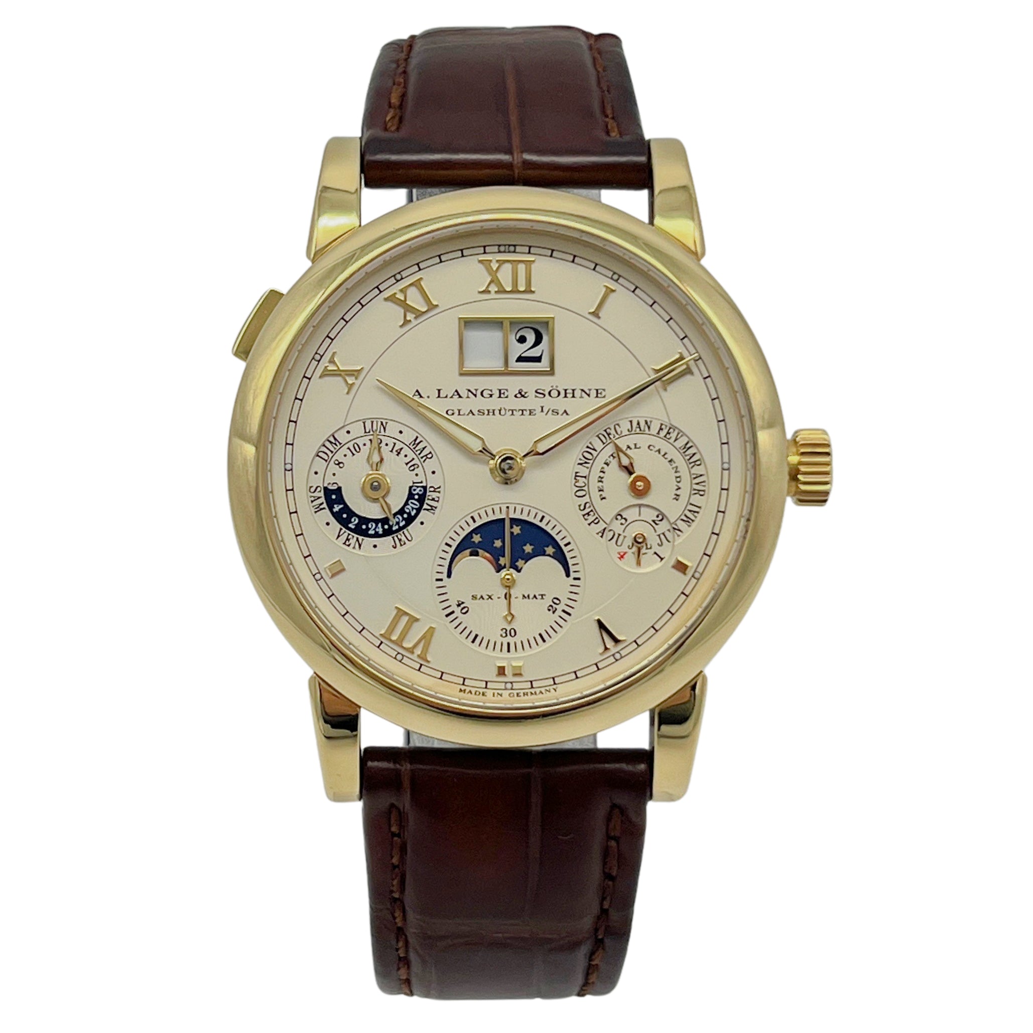 A. Lange & Söhne Langematik Perpetual Calendar Yellow Gold 310.021 - 2010 