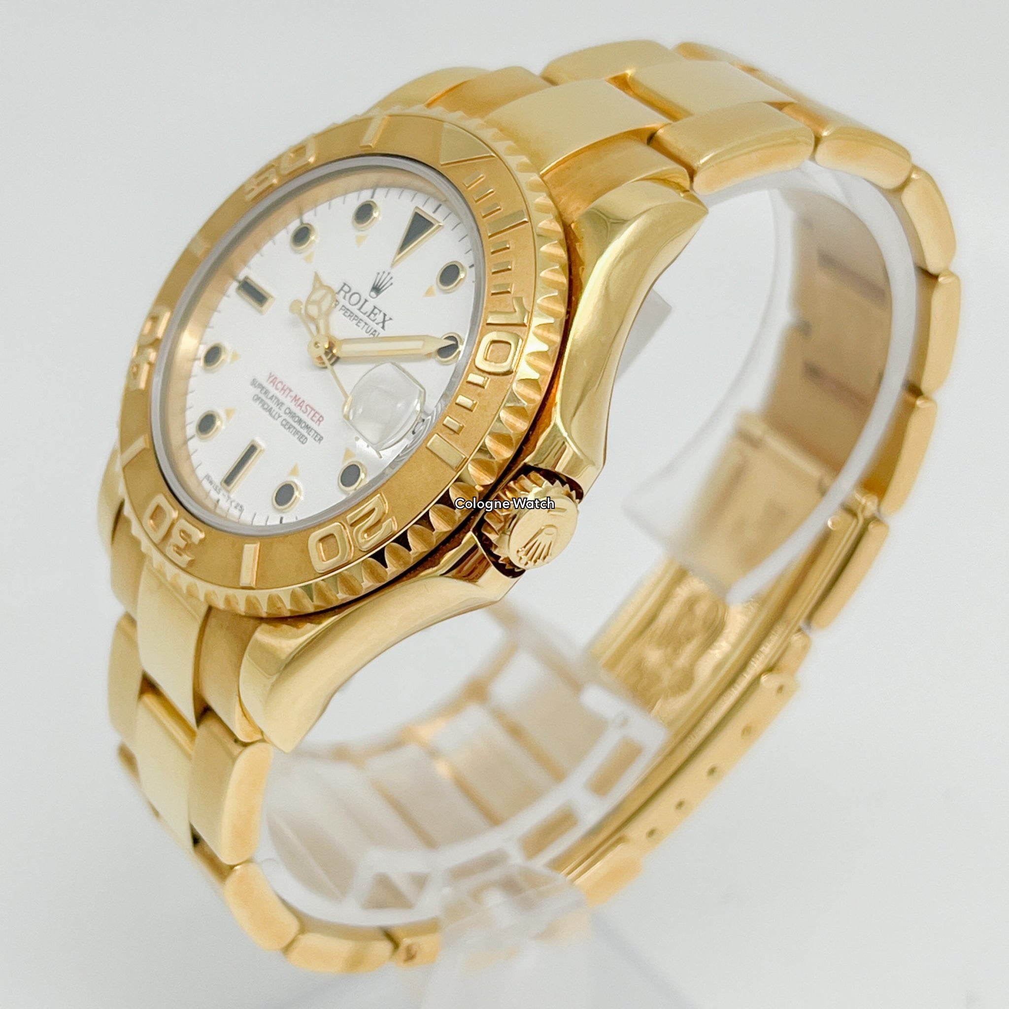 Rolex Yacht Master 35 Gelbgold 68628