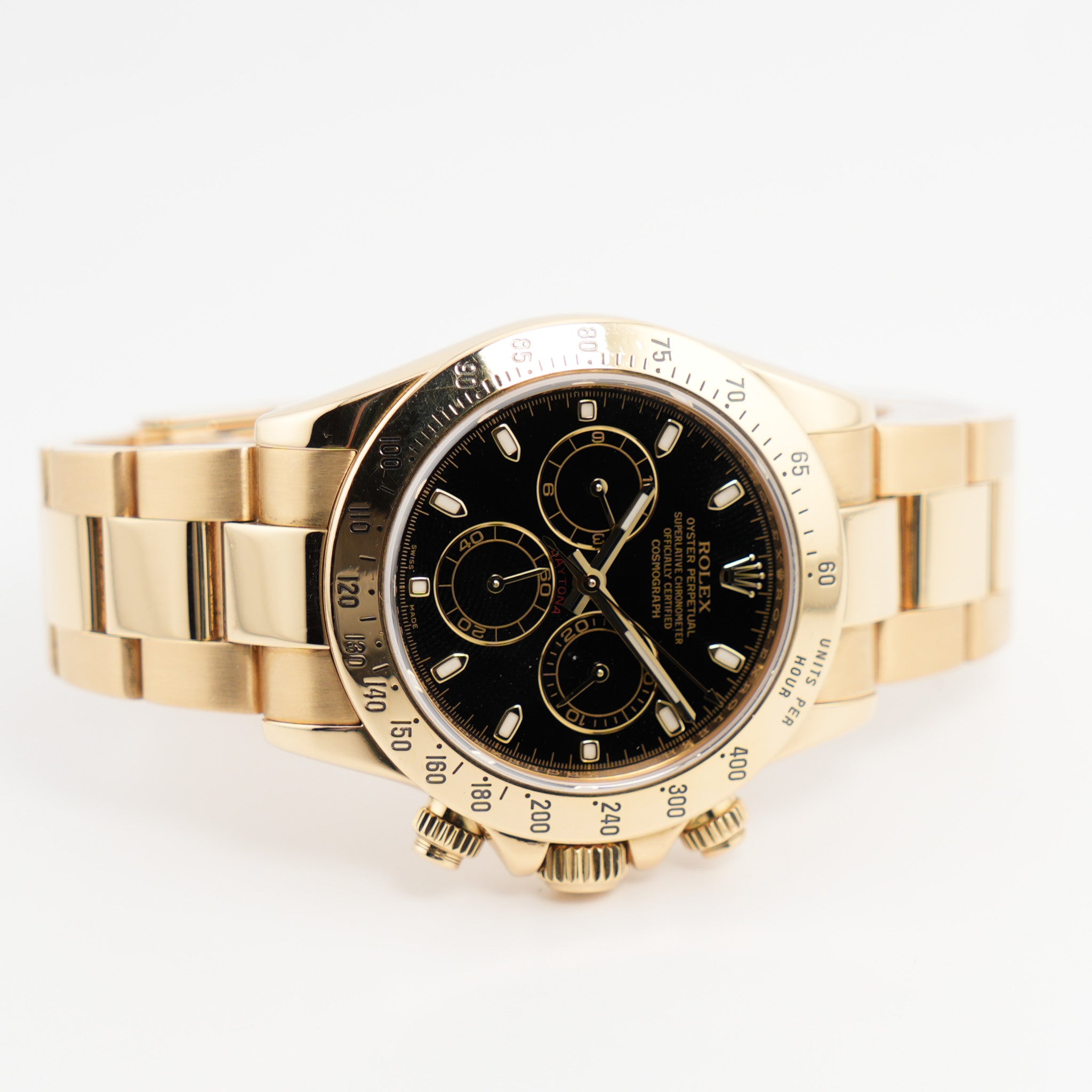 Rolex Daytona 116528 - 2008 Yellow Gold