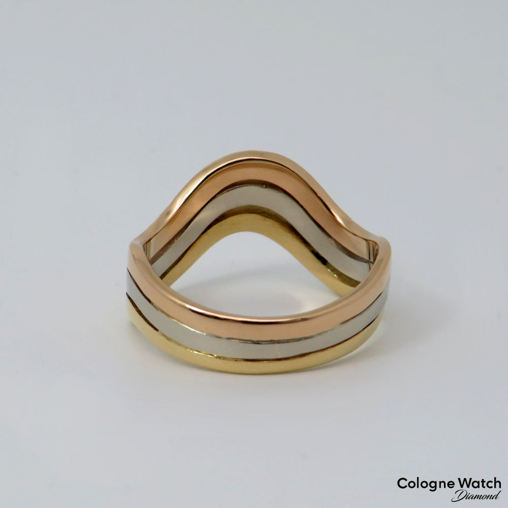 Wempe Ring in 750/18K Weiß-/Gelb und Rosegold Gr. 56