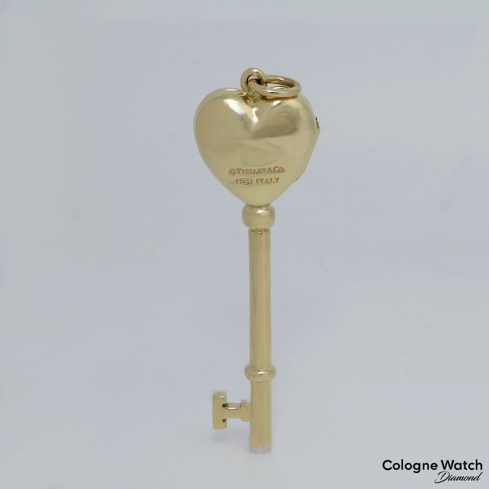Tiffany & Co. Medaillon Anhänger Schlüssel in 585/14K Gelbgold