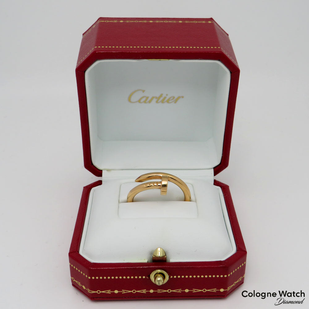 Cartier Juste un Clou Ring in 750/18K Rosegold Gr. 62 mit Box und Papieren