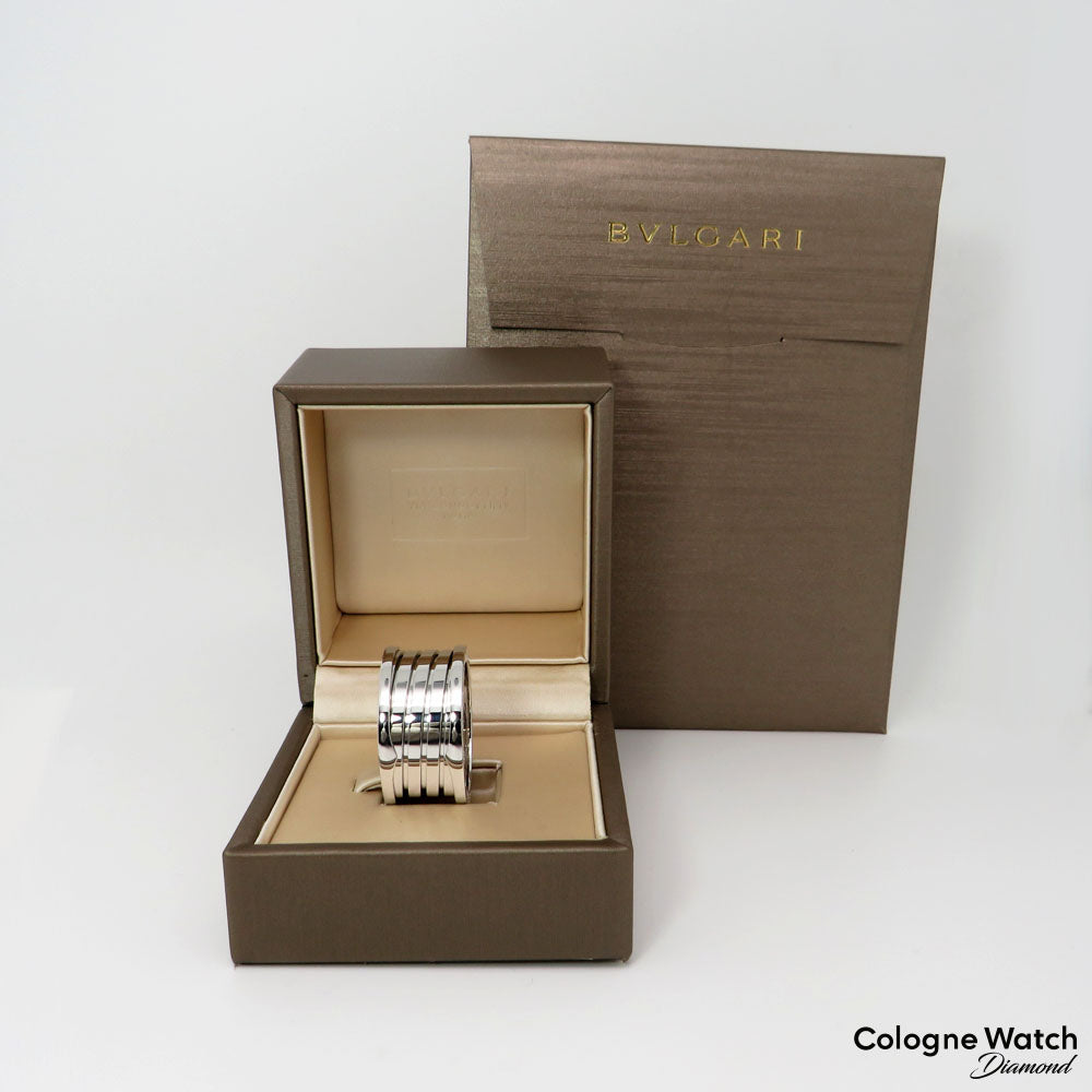 Bvlgari B-Zero 1 Ring Anniversary in 750/18K Weißgold Gr. 69 Box und Papiere