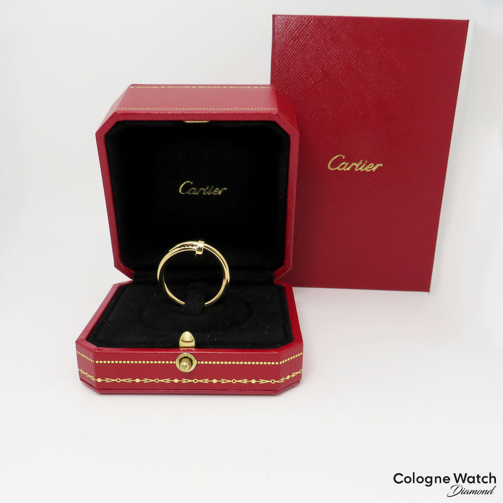 Cartier Juste un Clou Ring in 750/18K Gelbgold Gr. 66 mit Box und Papieren