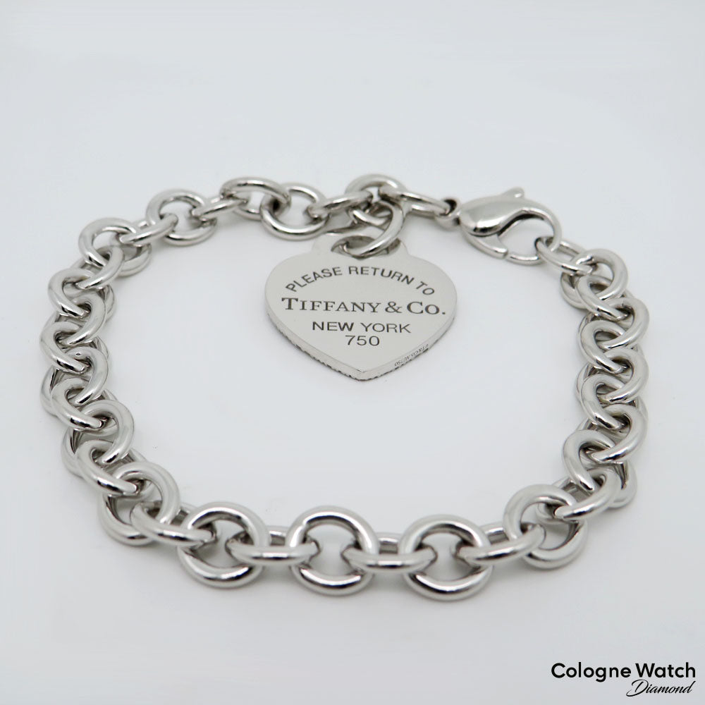 Tiffany & Co. Return to Tiffany Armband mit Brillant Besatz in 750/18K Weißgold UVP.: 15.000,-€