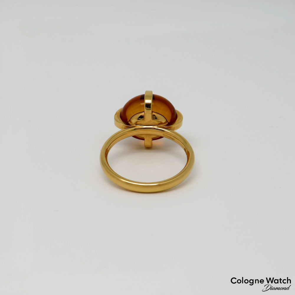 Pomellato Veleno Ring mit Citrin Besatz in 750/18K Rosegold Gr. 54 UVP.: 2.800 €