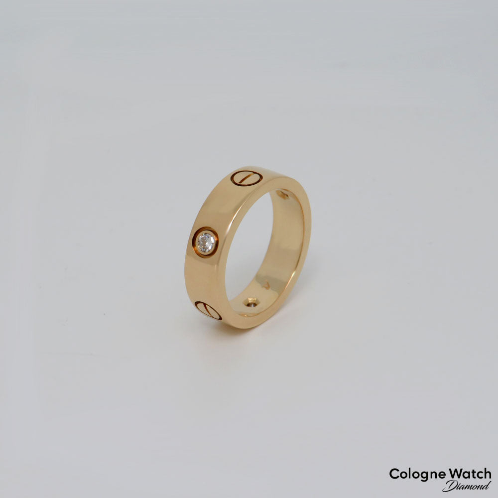 Cartier Love Ring mit 3 Brillanten in 750/18K Gelbgold Gr. 55 UVP.: 4.400,-€