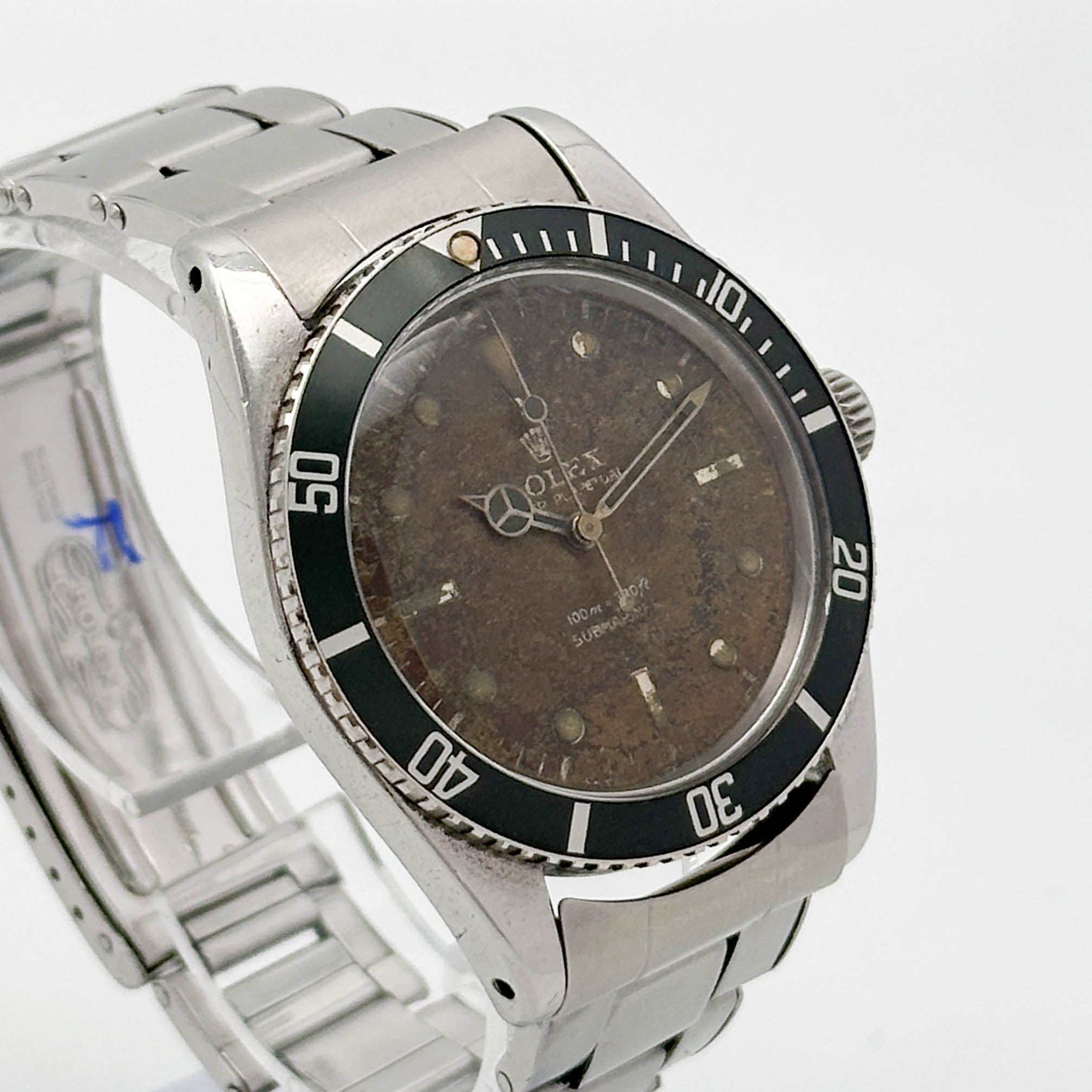Rolex Submariner No Date tropical dial Stahl 6536-1