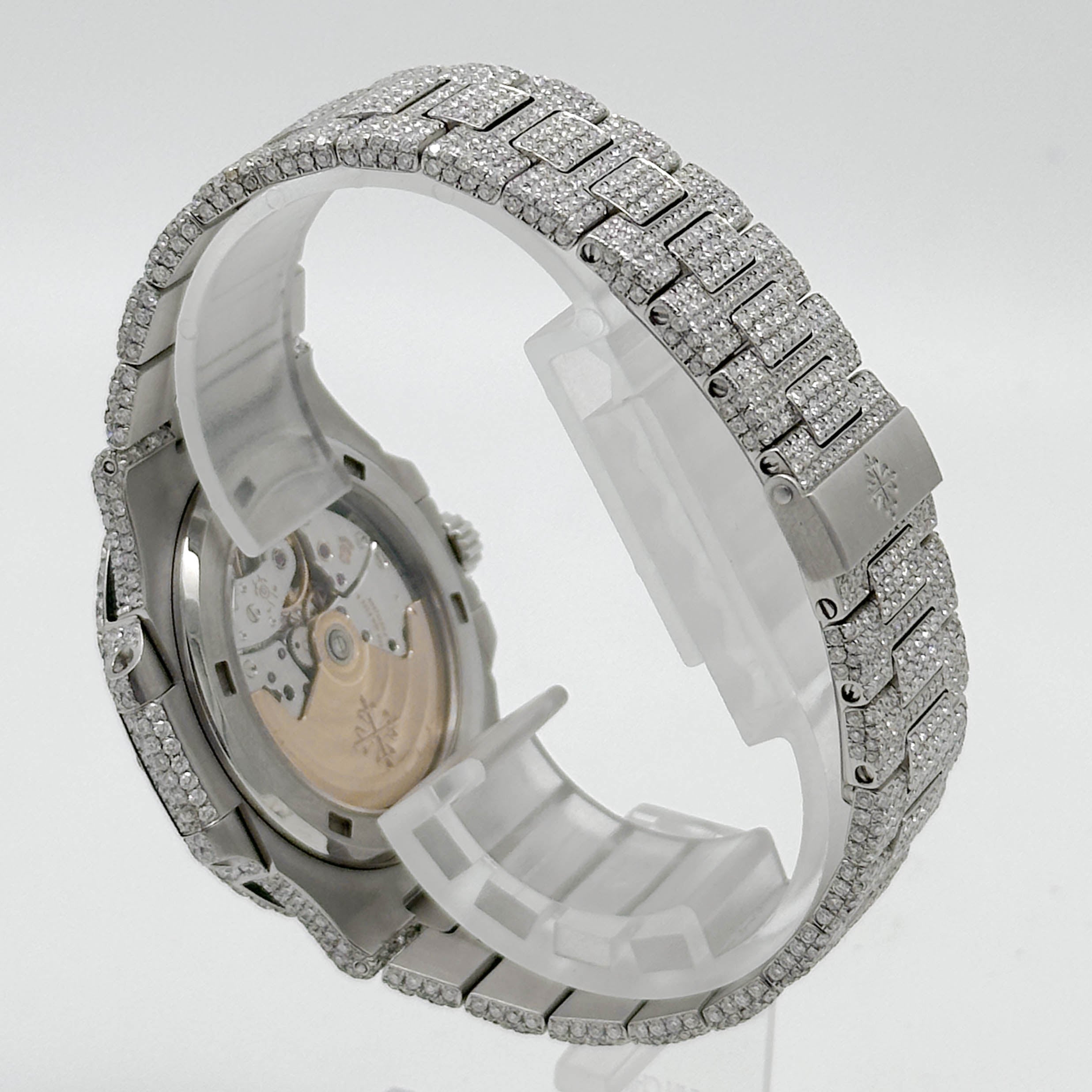 Patek Philippe Nautilus Stahl Iced Out 5711/1A-001 - 2007